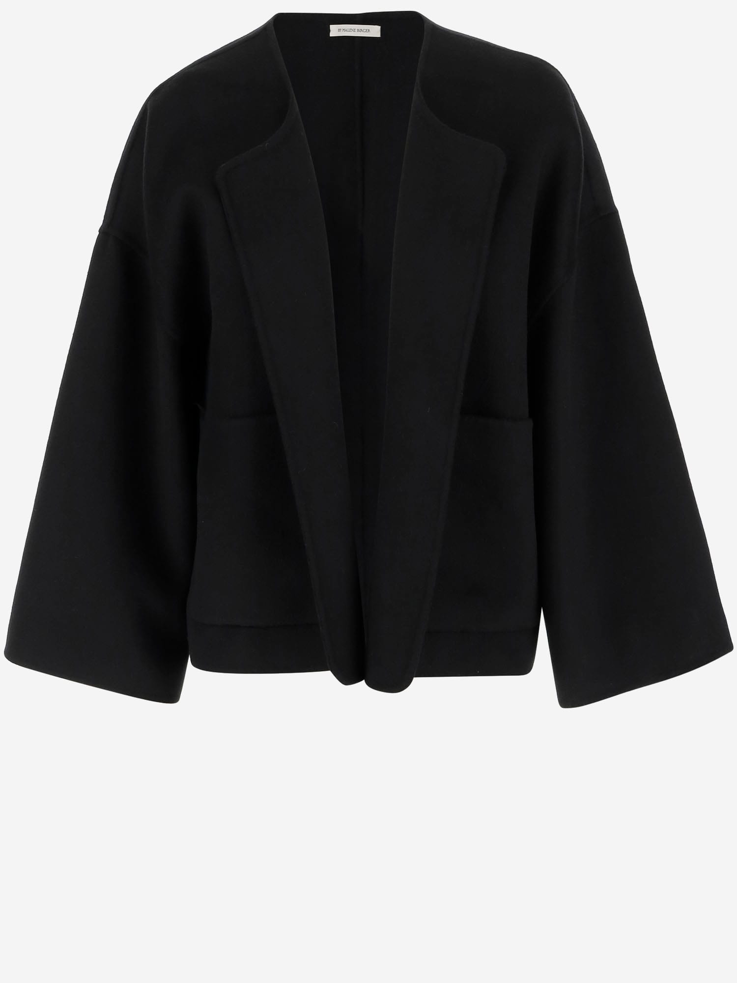 By Malene Birger Jacquie Wool Jacket In Black