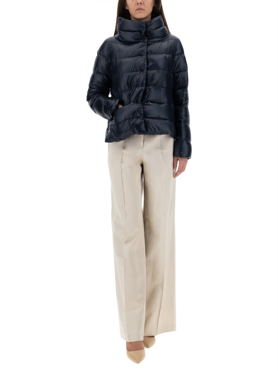 Herno Ultralight Nylon Hood In Black