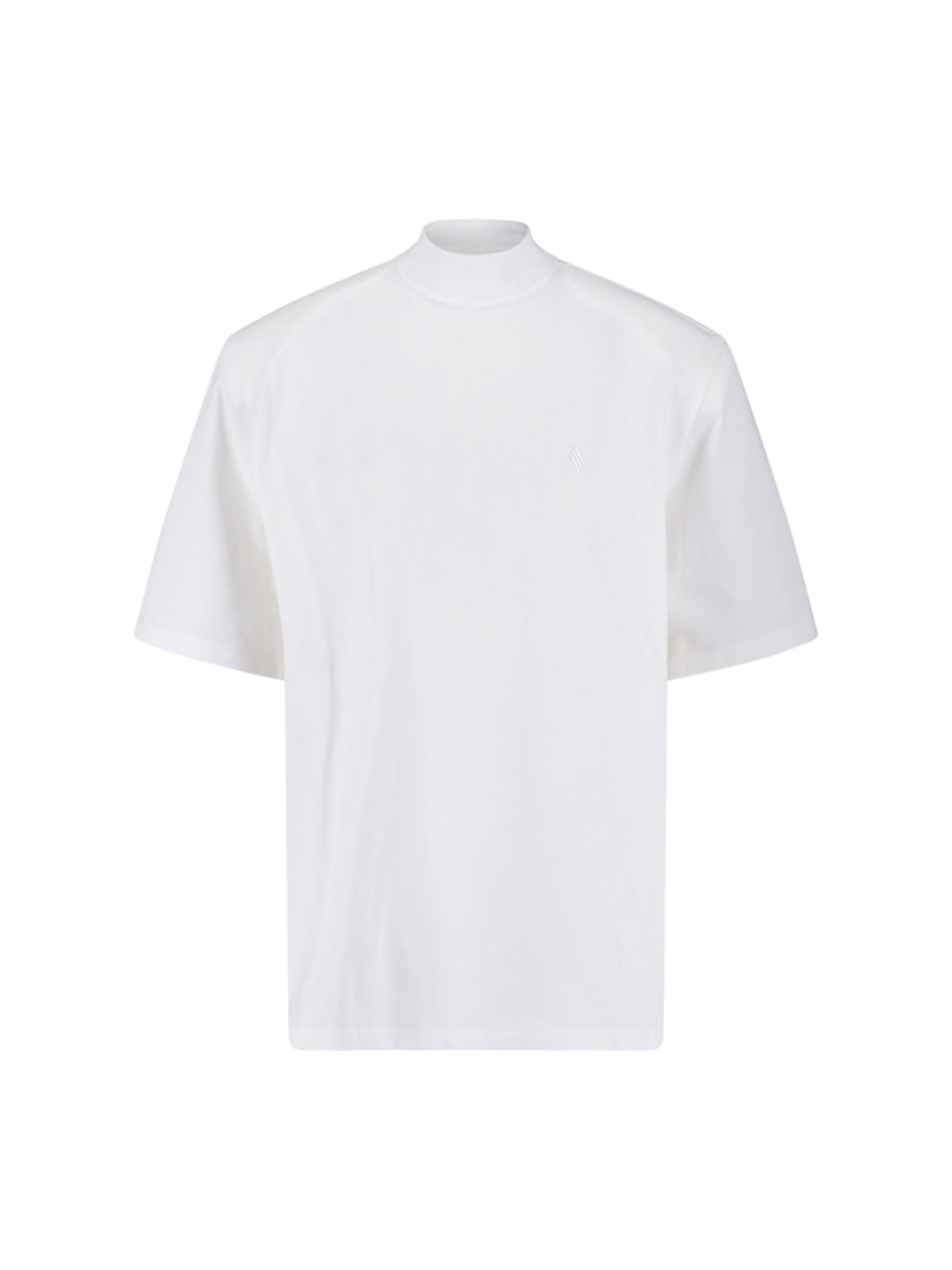 Attico Light Jersey Tank Top In White