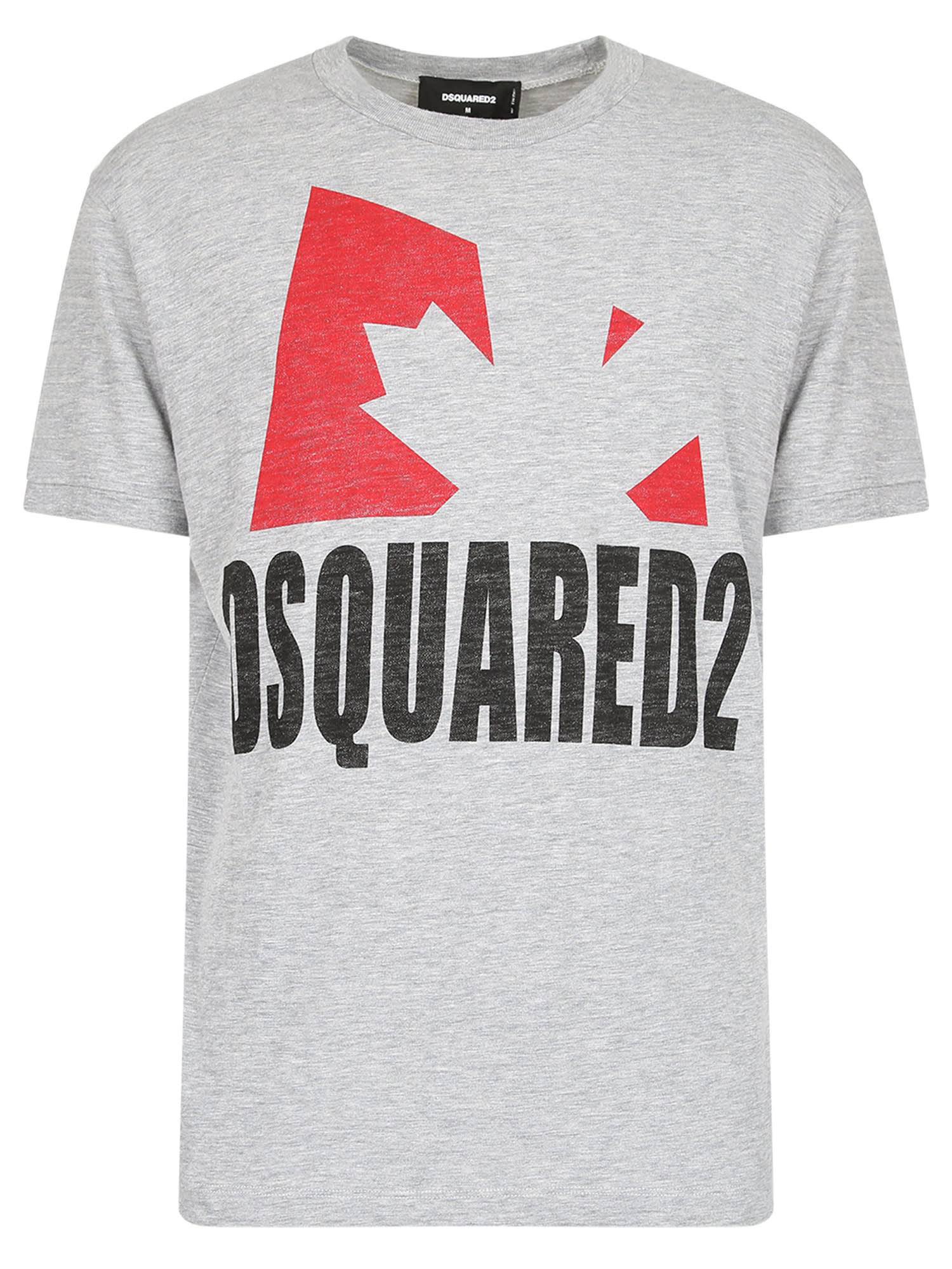 Click to view more detailed imagery on our partner's website Dsquared2 Branded T-shirt In Grey