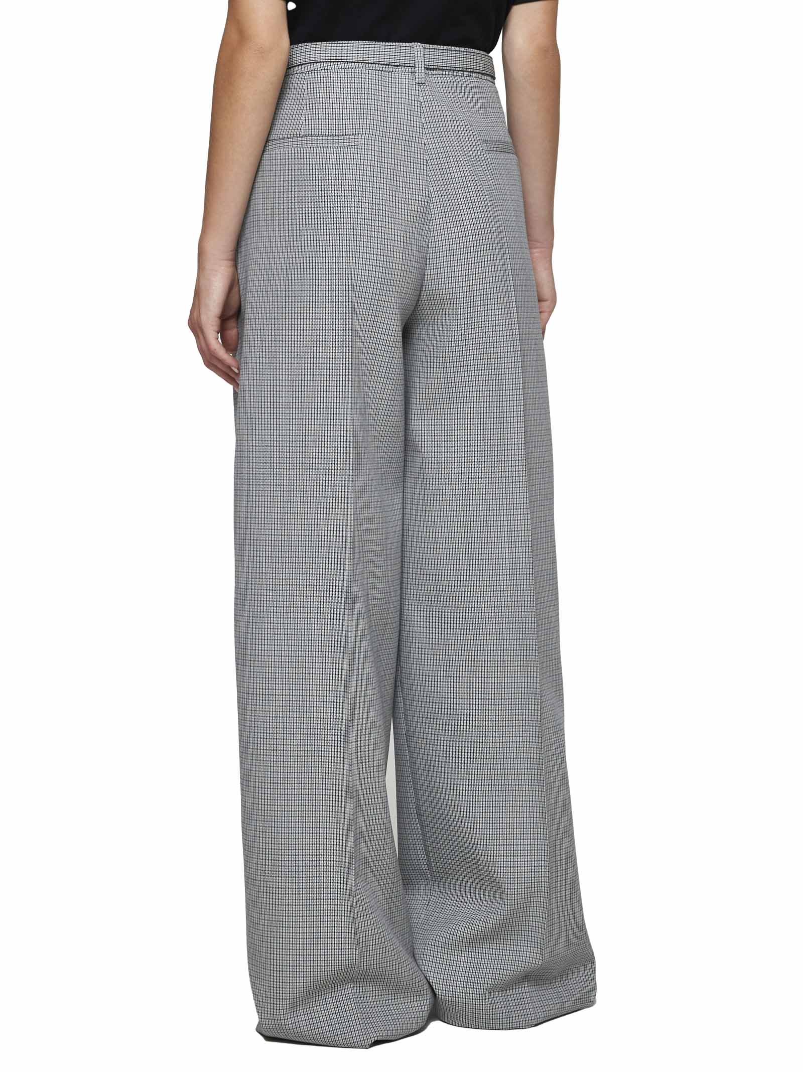 Shop Jil Sander Pants In Grey