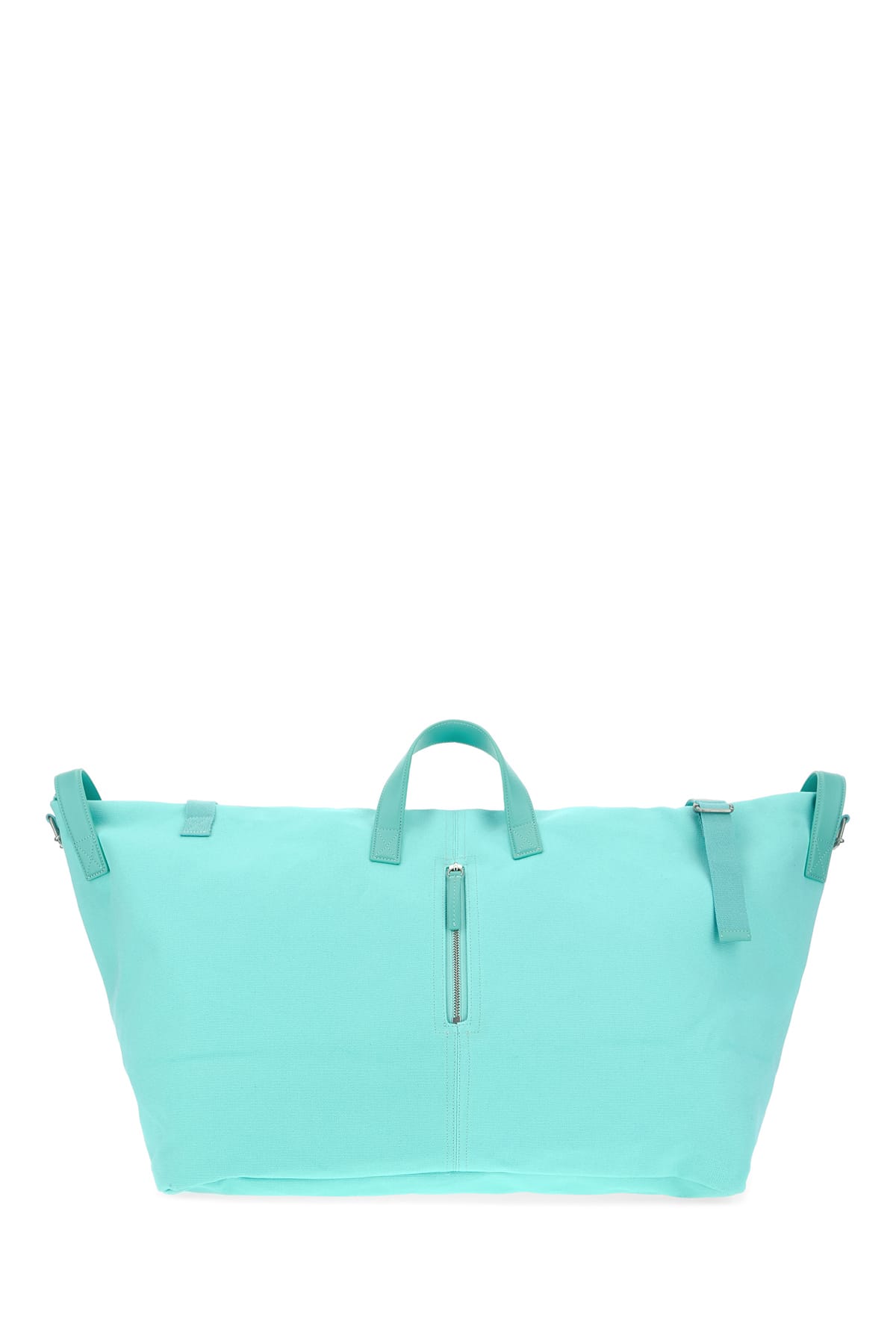 Shop Jacquemus Tiffany Canvas Shopping Bag In 335