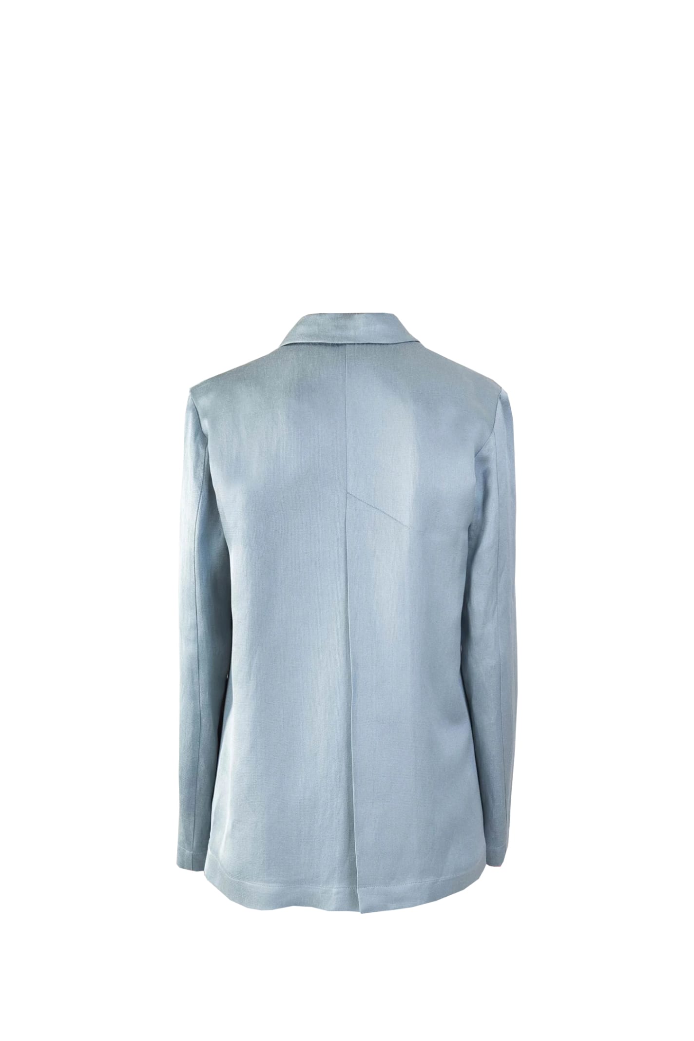 Shop Alysi Jacket In Clear Blue