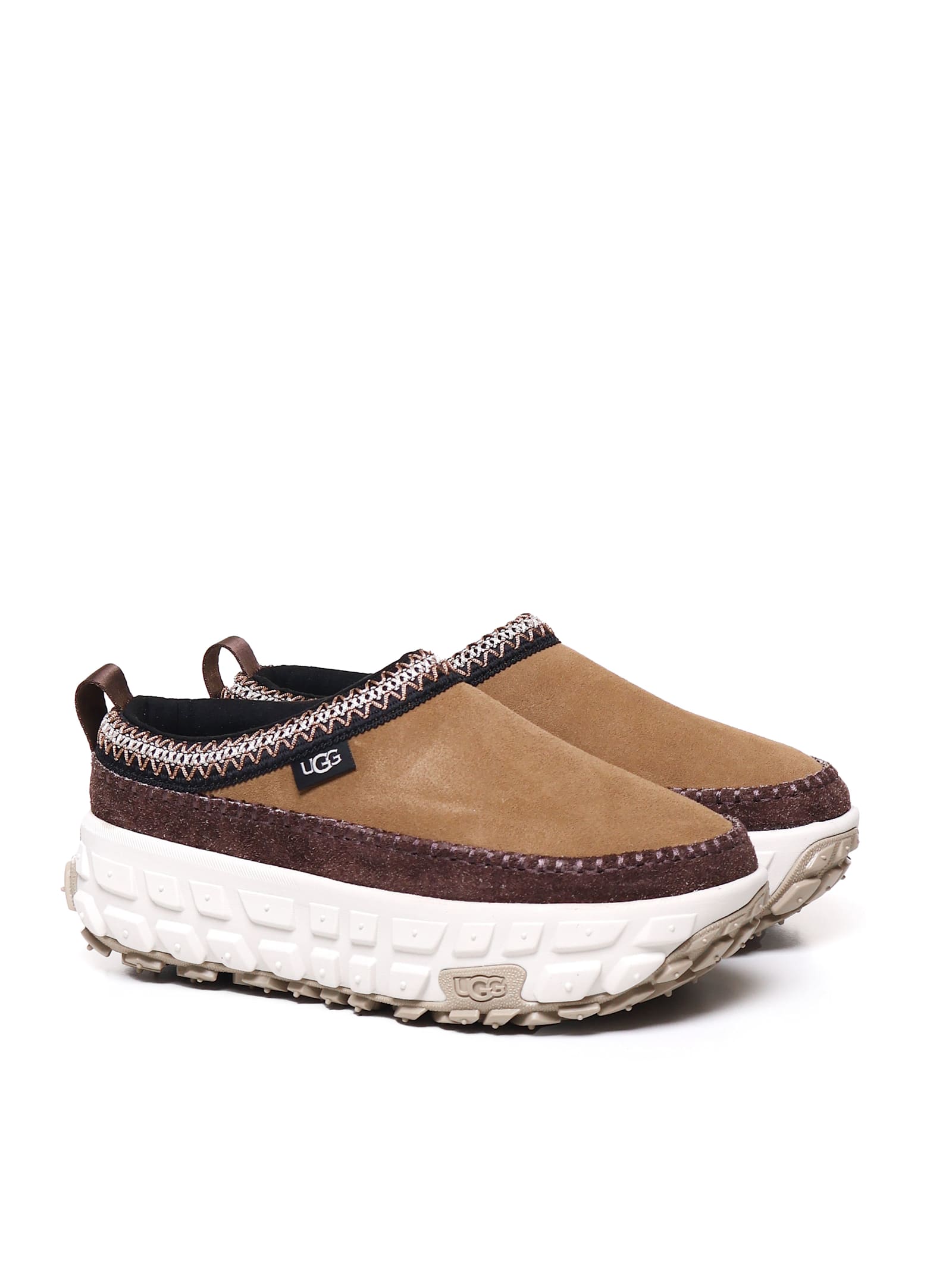 Ugg Men's Venture Daze Slip-on Shoes In Chestnut