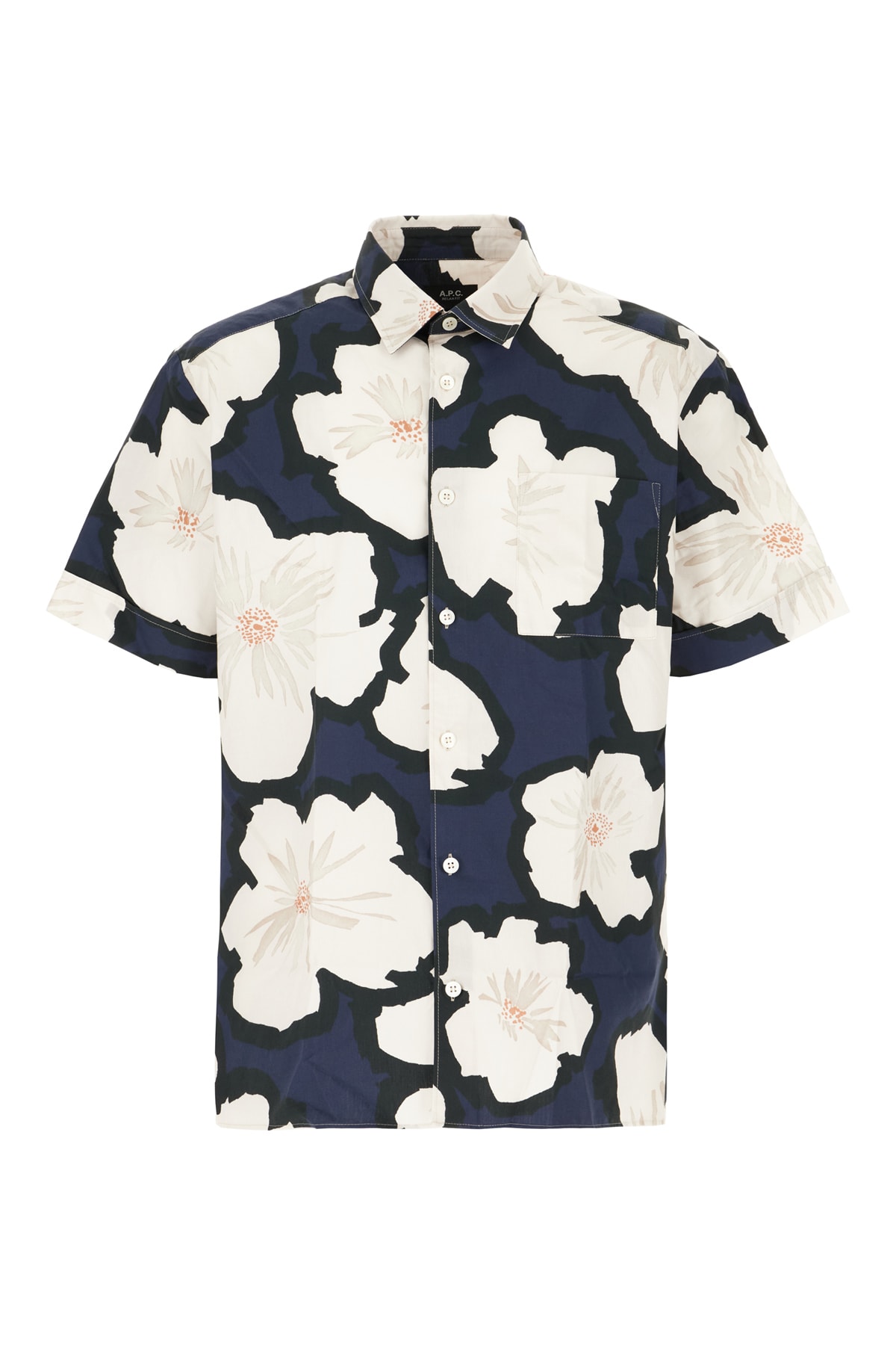 A. P.C. Printed Poplin Shirt