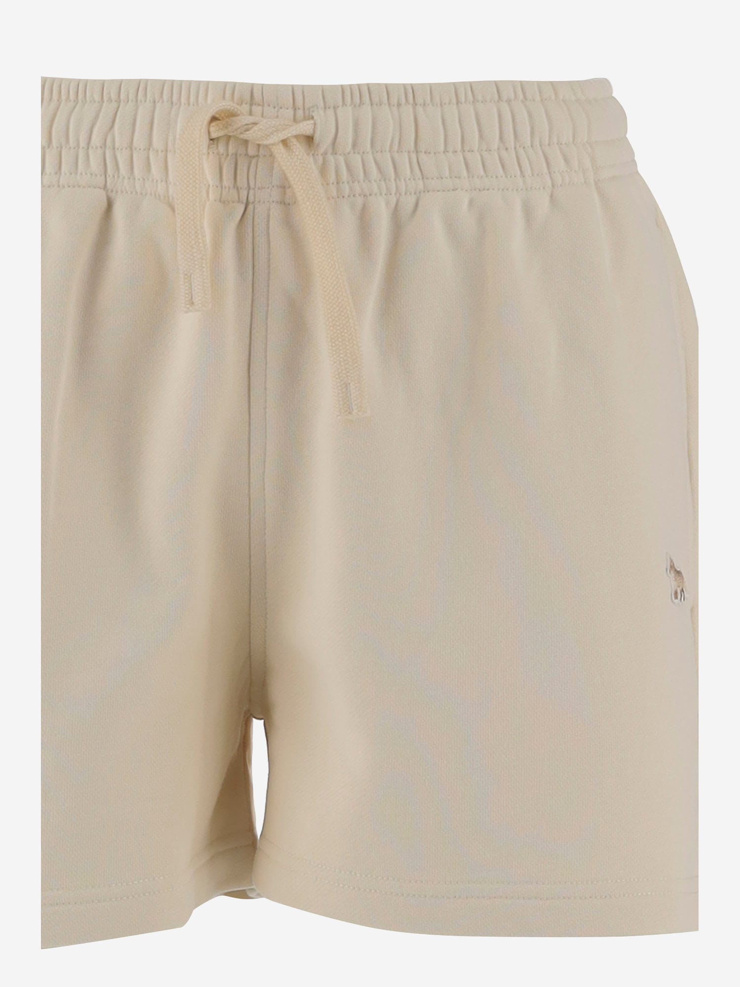 MAISON KITSUNÉ JOGGING SHORTS WITH LOGO