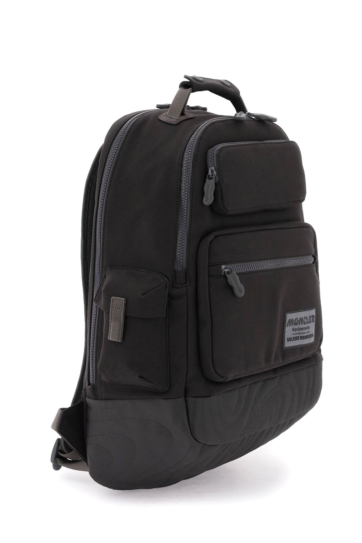 Moncler Genius X Salehe Bembury Backpack In Grey