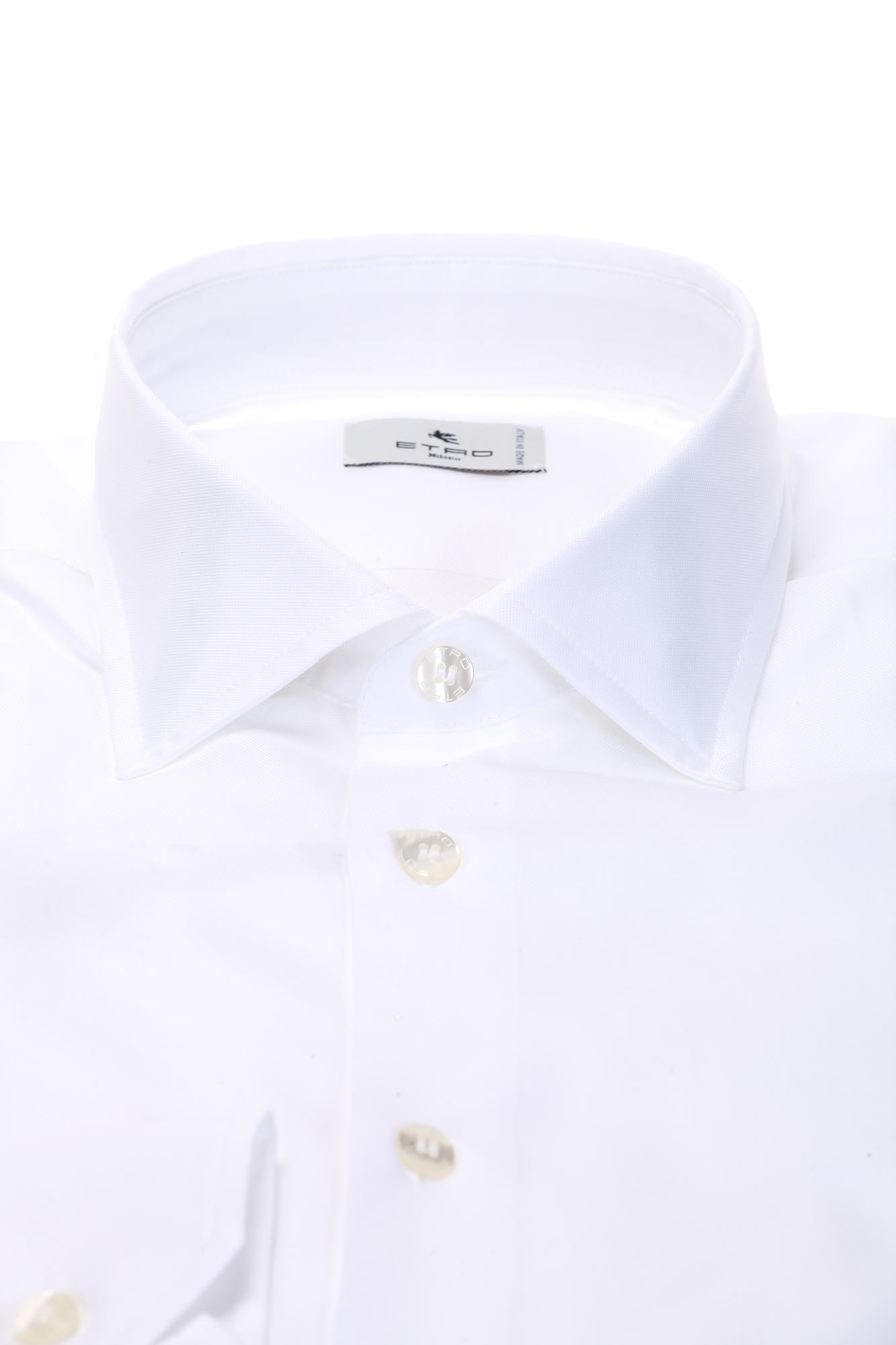 Shop Etro Shirts White