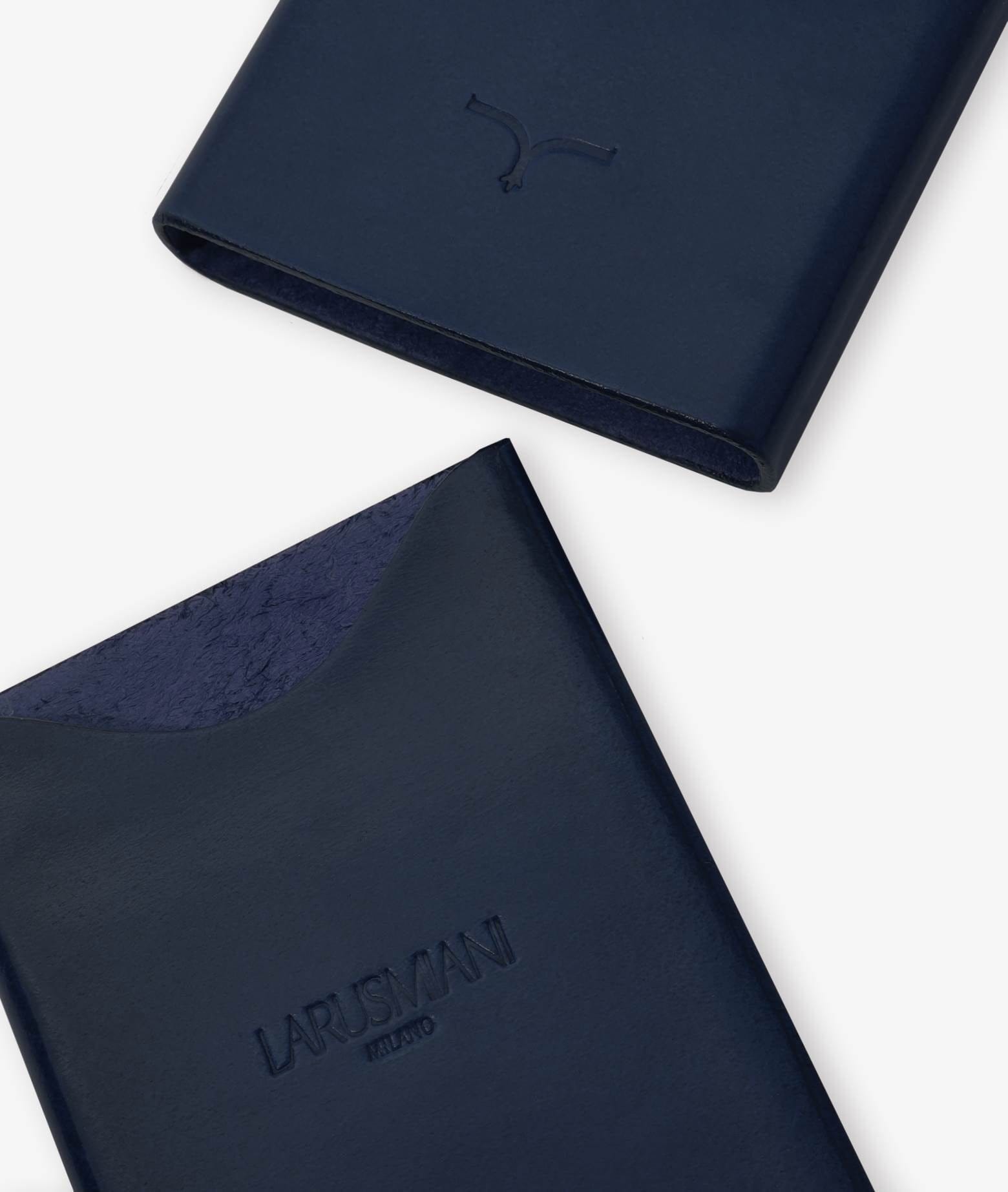 Larusmiani Cardholder Wallet In Navy
