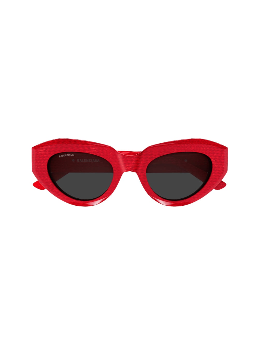 Shop Balenciaga Bb0236 - Red Sunglasses