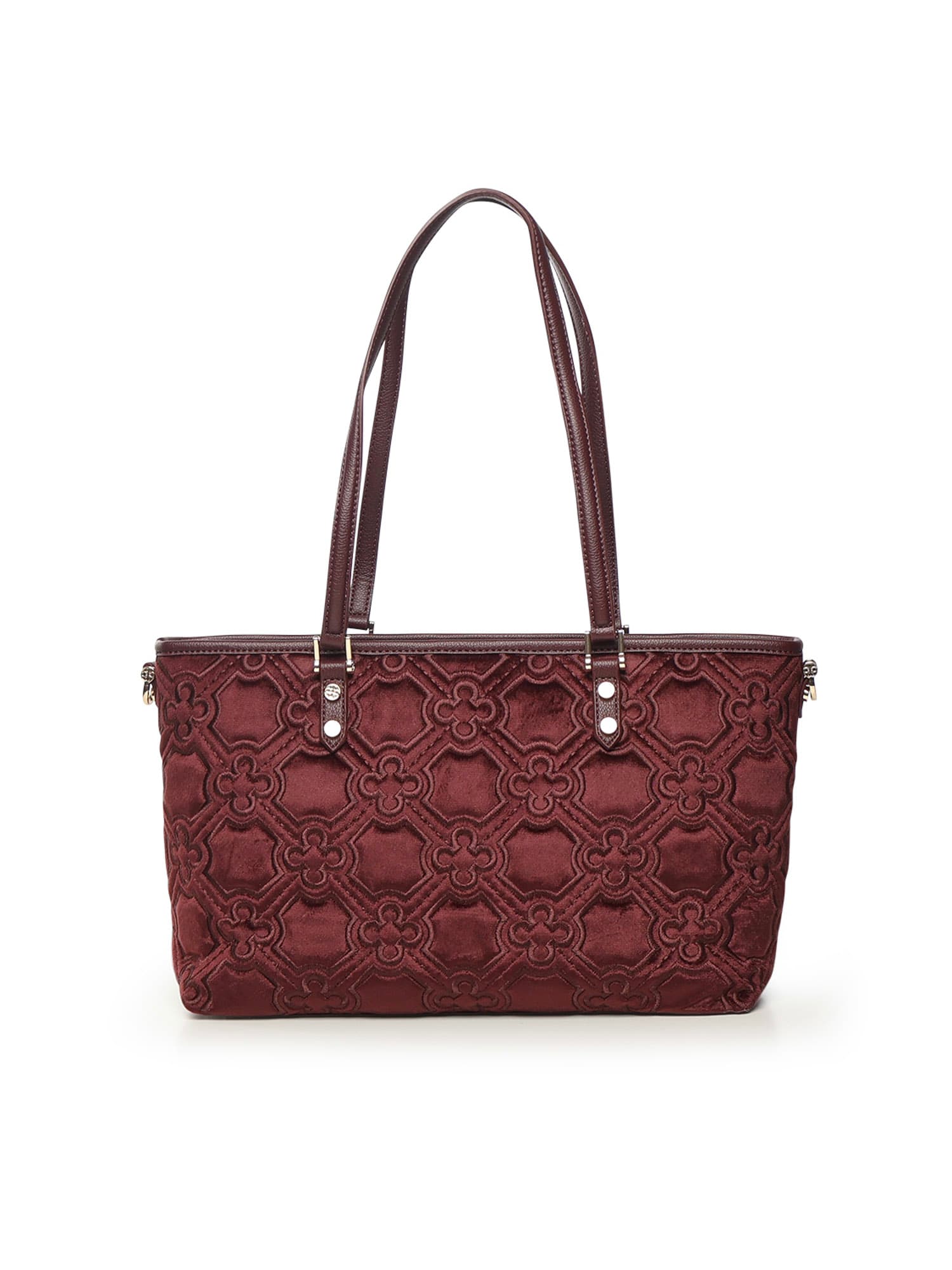 V73 Cate Shopping Bag In Burgundy