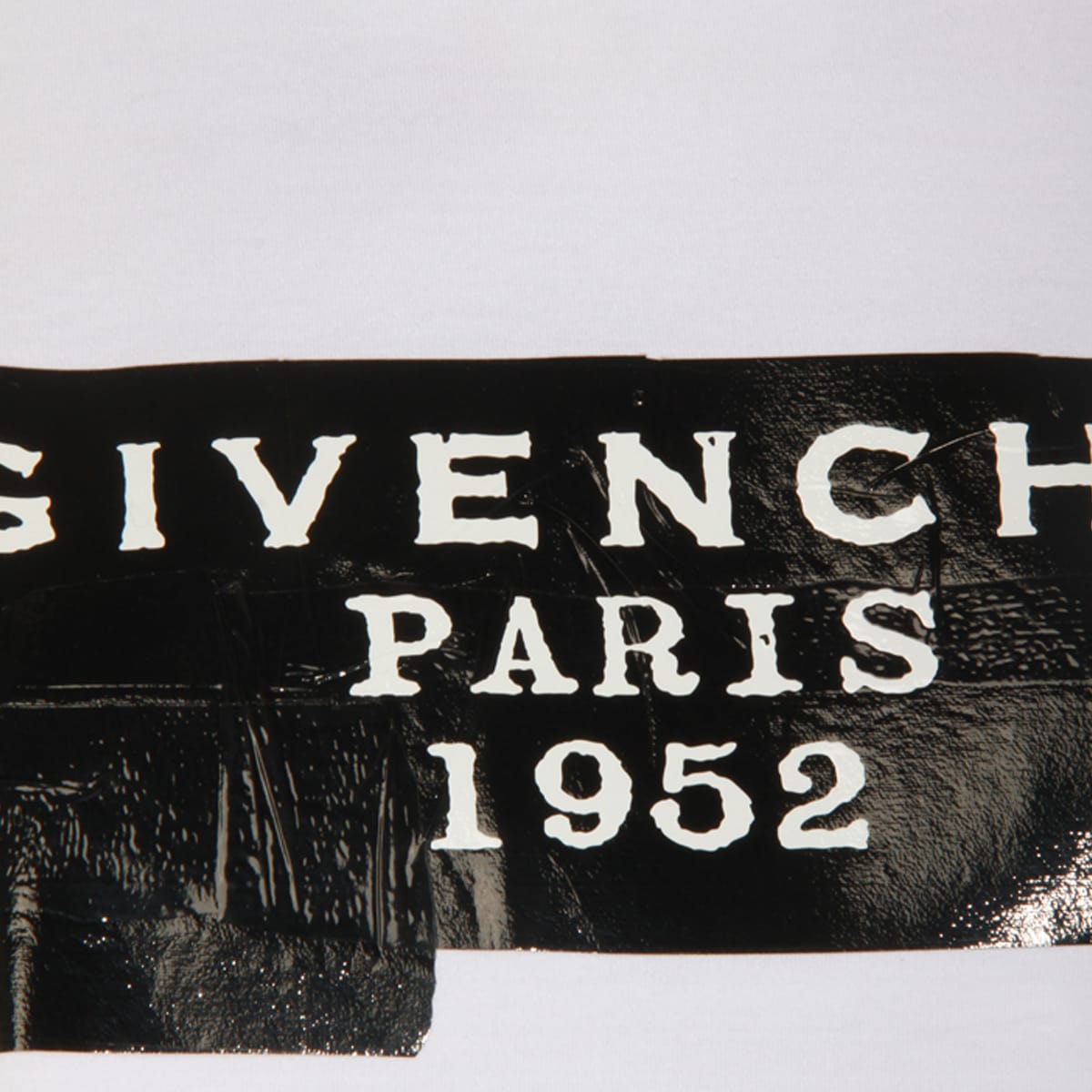 Givenchy White T-shirt With Lettering Logo On The Front In Cotton Woman In Black