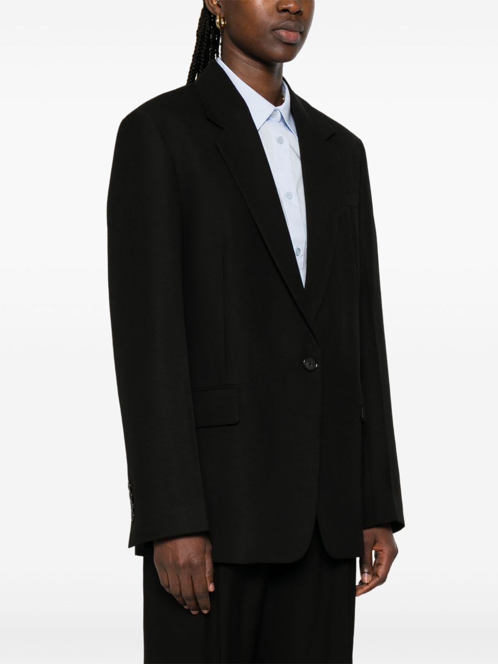 Totême Toteme Women Peak Lapel Blazer In Black