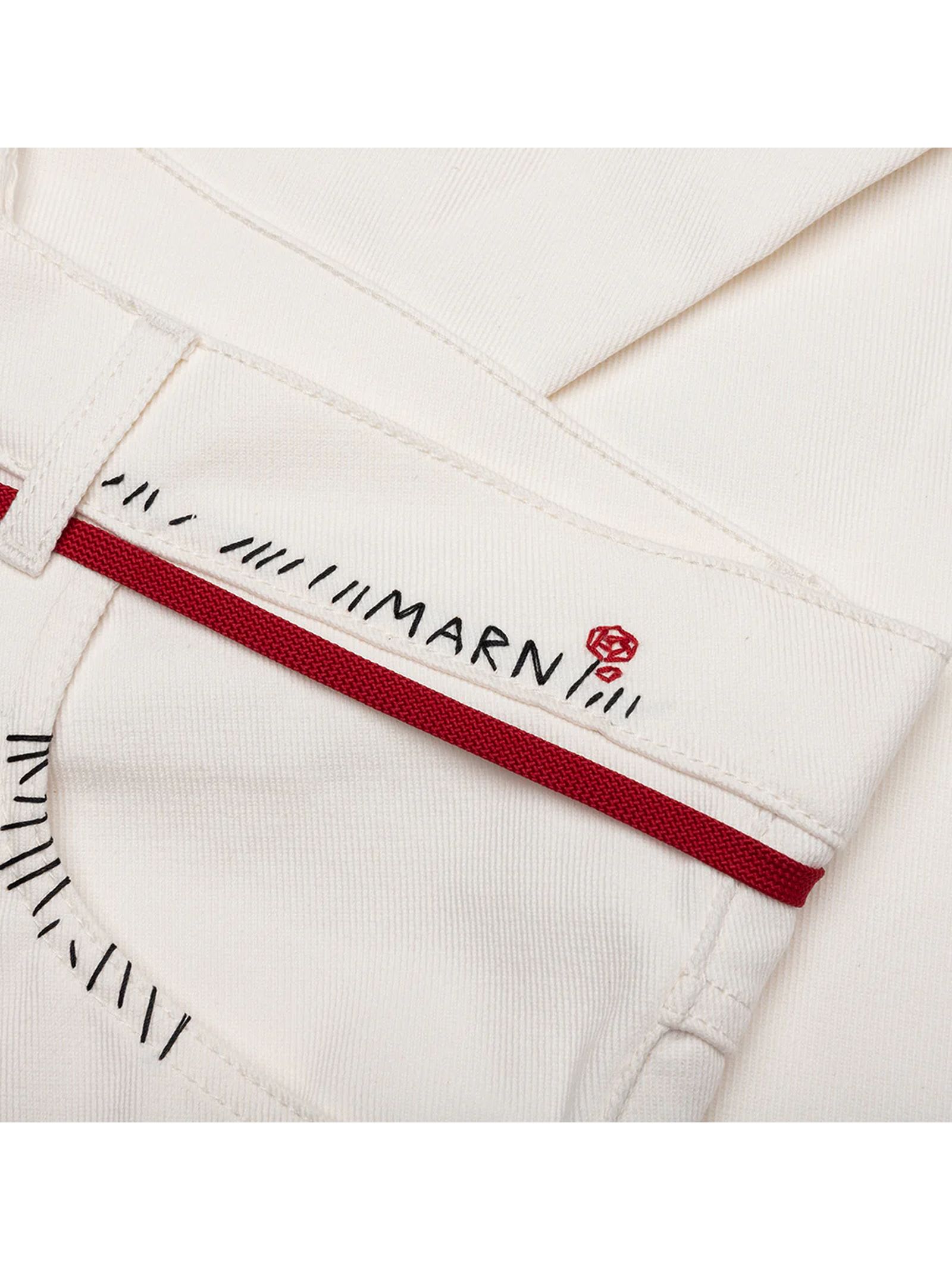 Shop Marni Jeans White