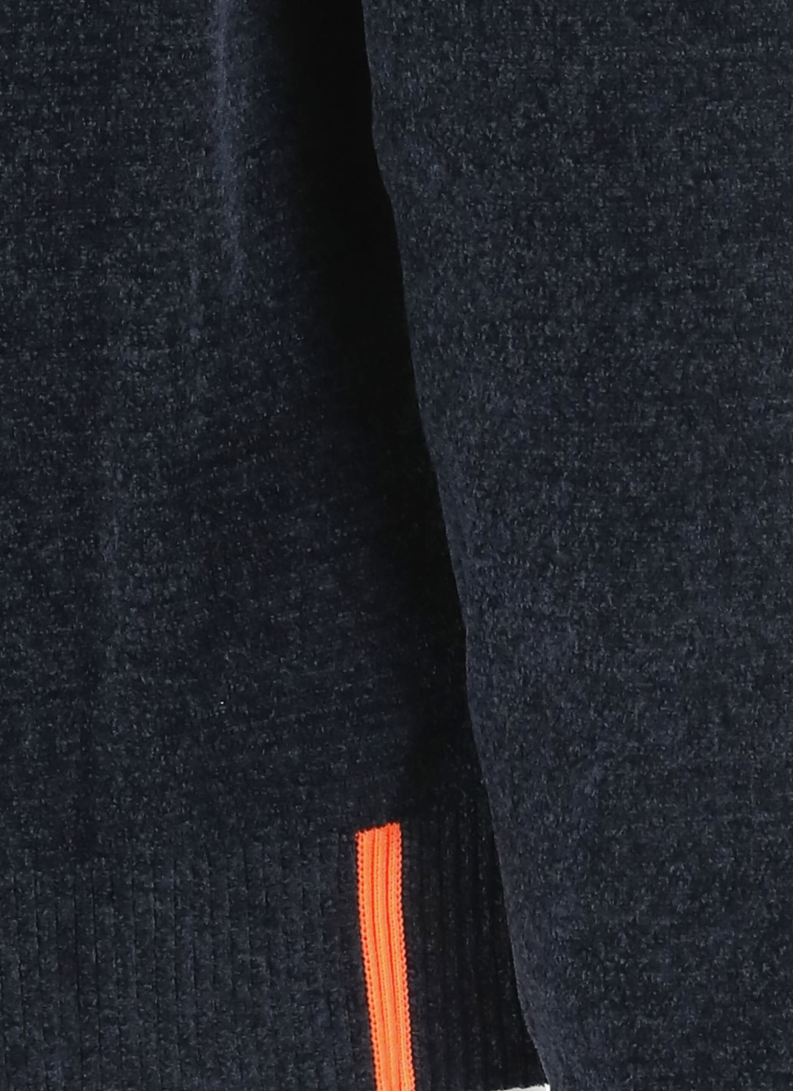 Shop Rrd - Roberto Ricci Design Velvet Turtleneck Knit In Blue