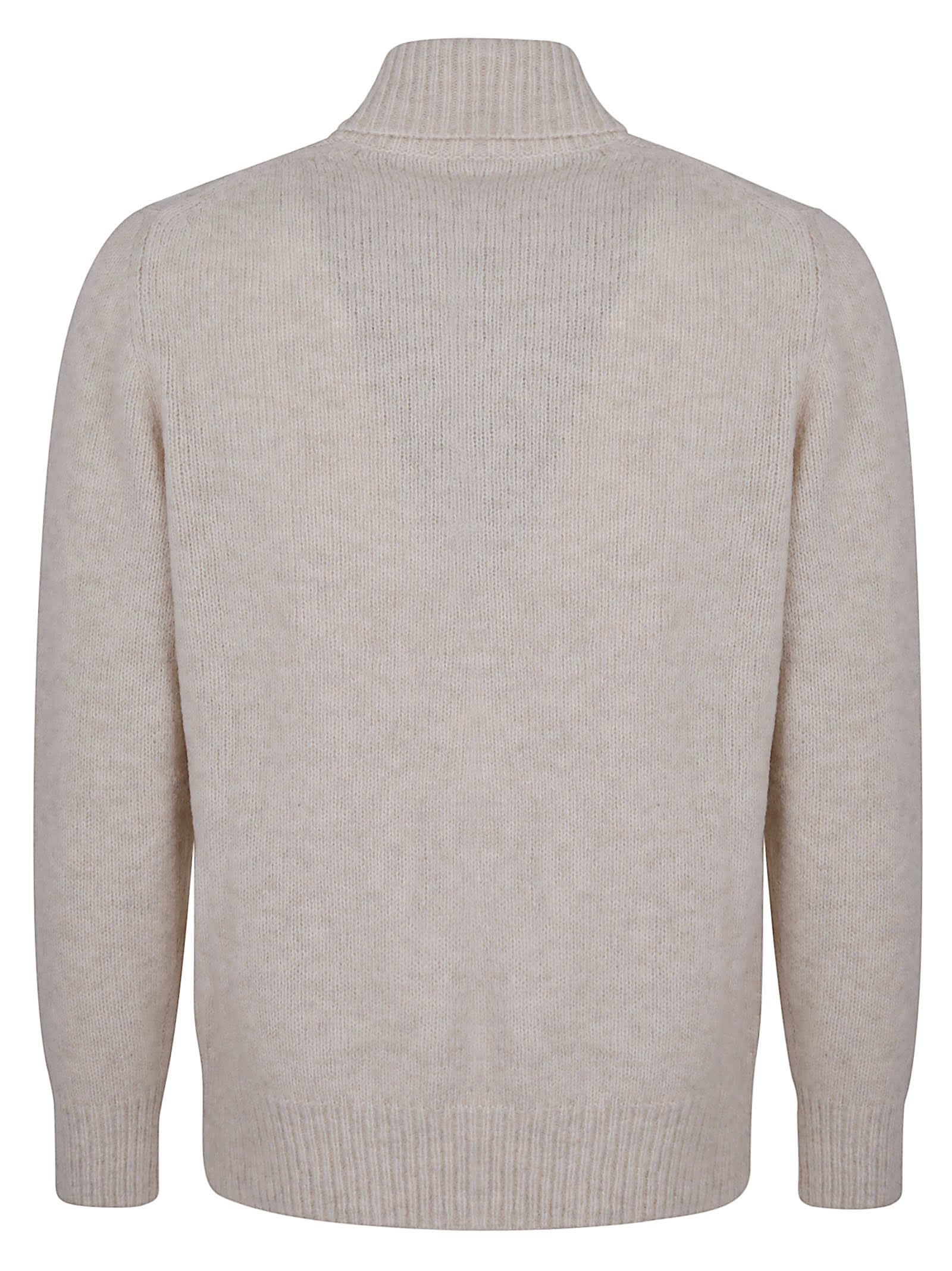Ballantyne T Neck Pullover In Neutral