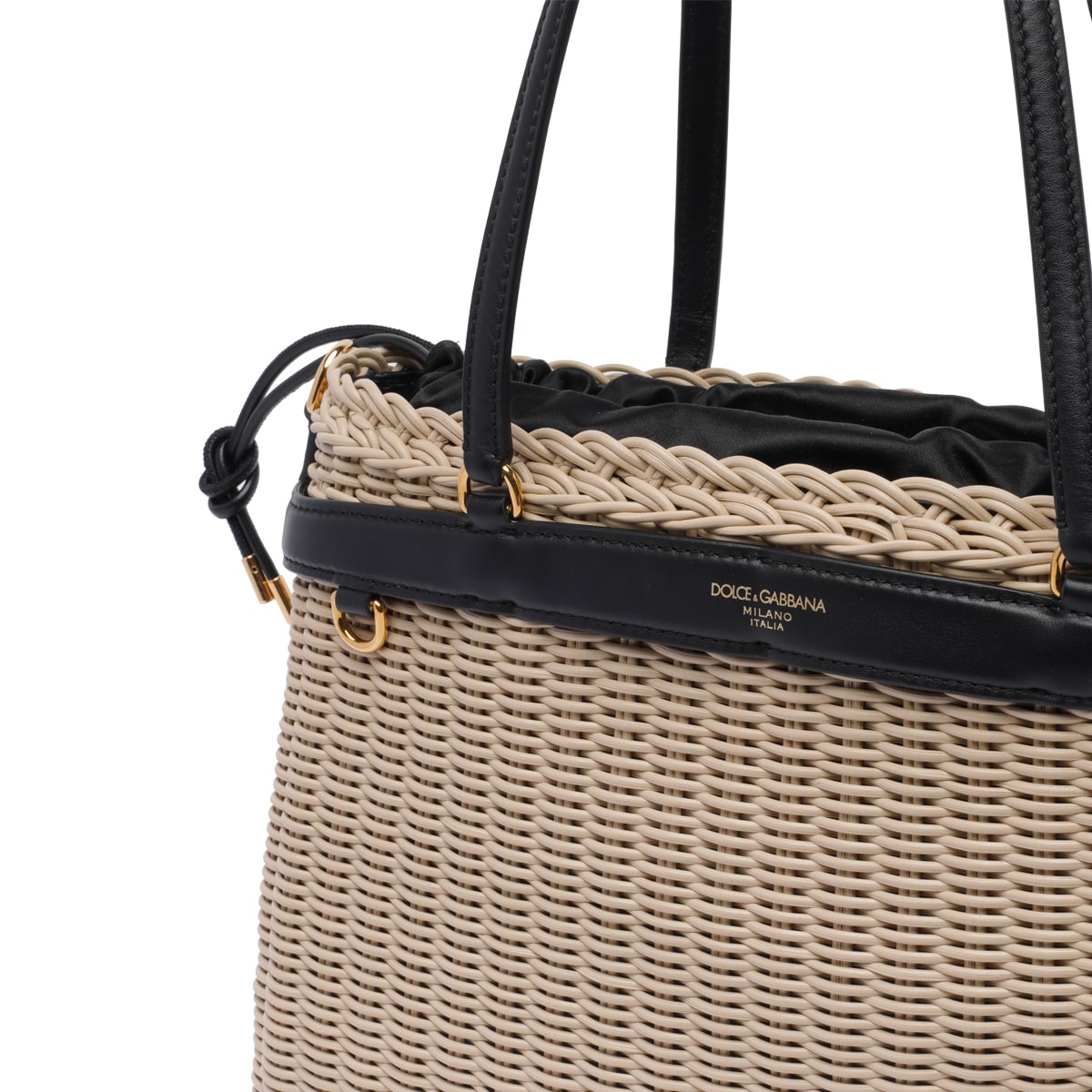 Dolce & Gabbana Carla Handbag In Beige