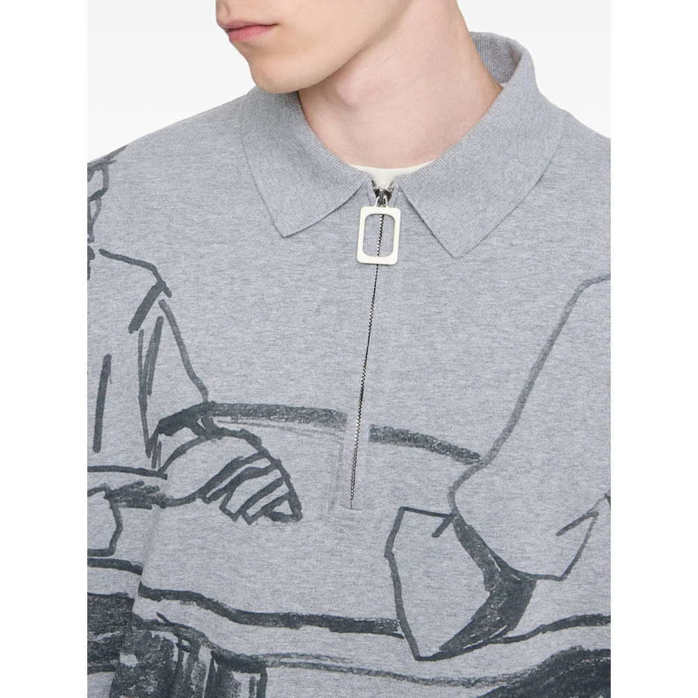 Jw Anderson Sweater In Gray