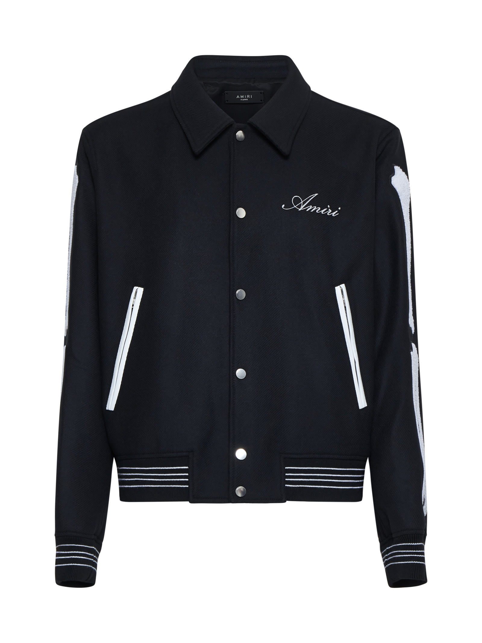 AMIRI Black Wool Casual Jacket