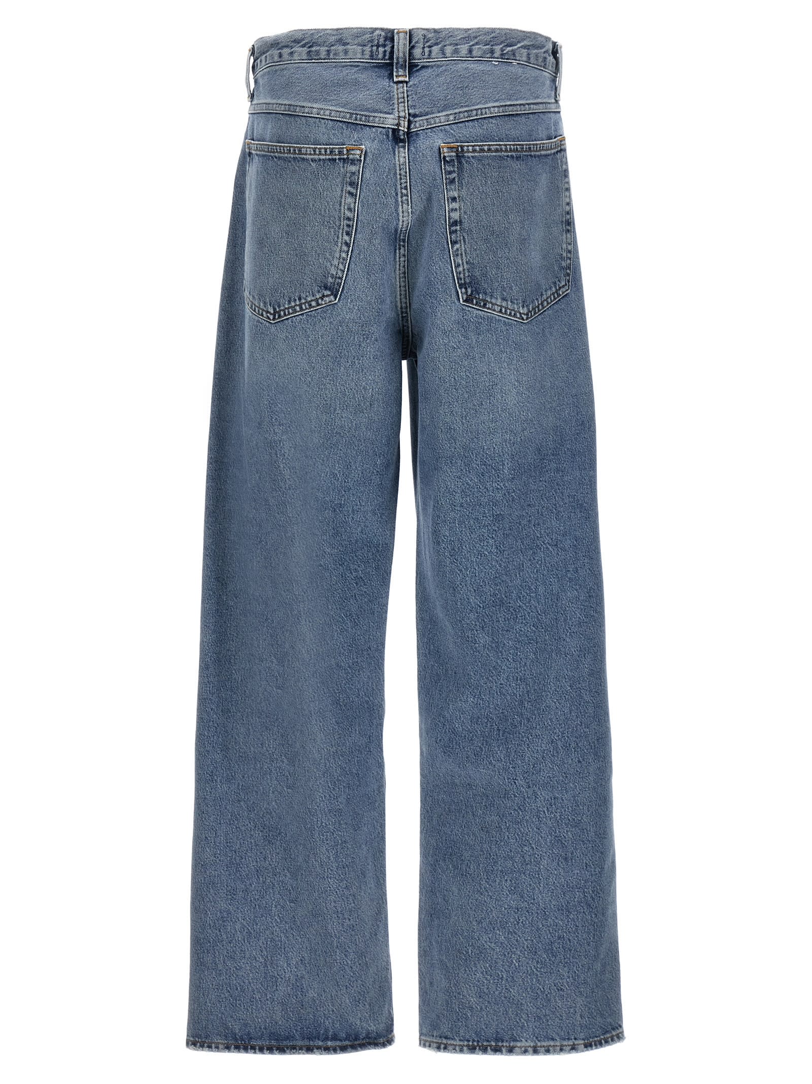 Shop Agolde Fusion Jeans In Blue