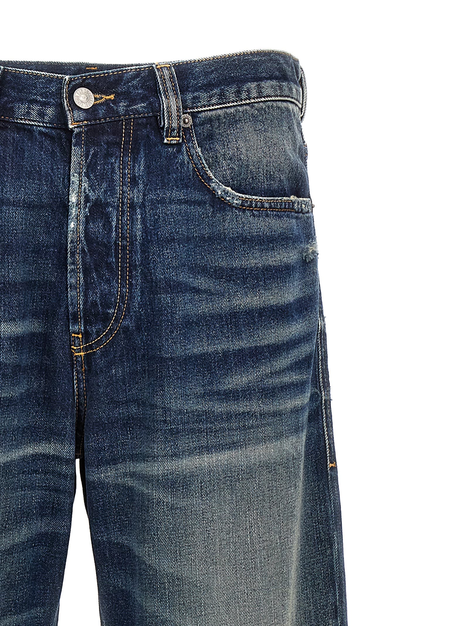 Shop Diesel 2010 D-macs Jeans In Blue