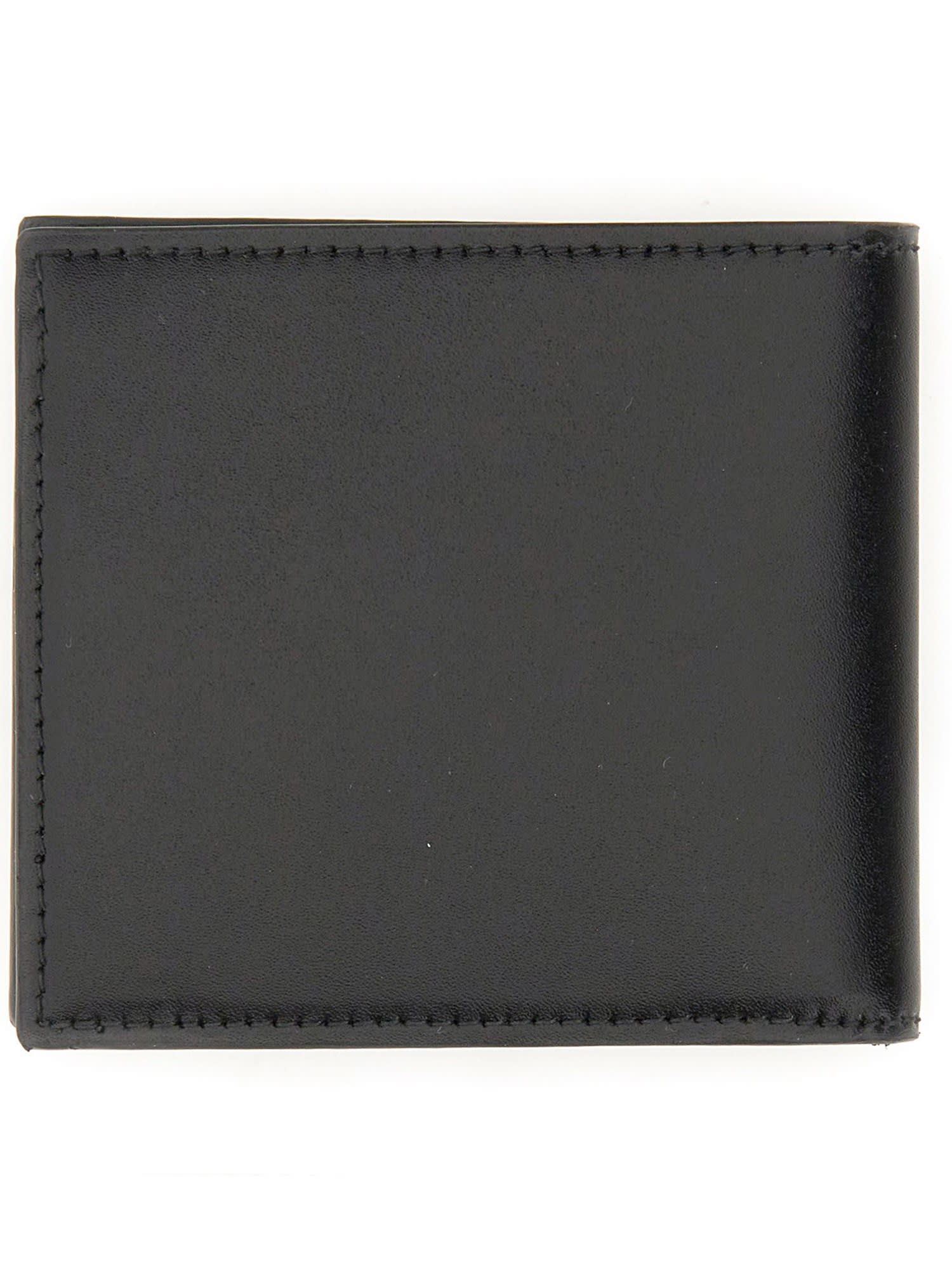 Shop Alexander Mcqueen Bifold Wallet In Black