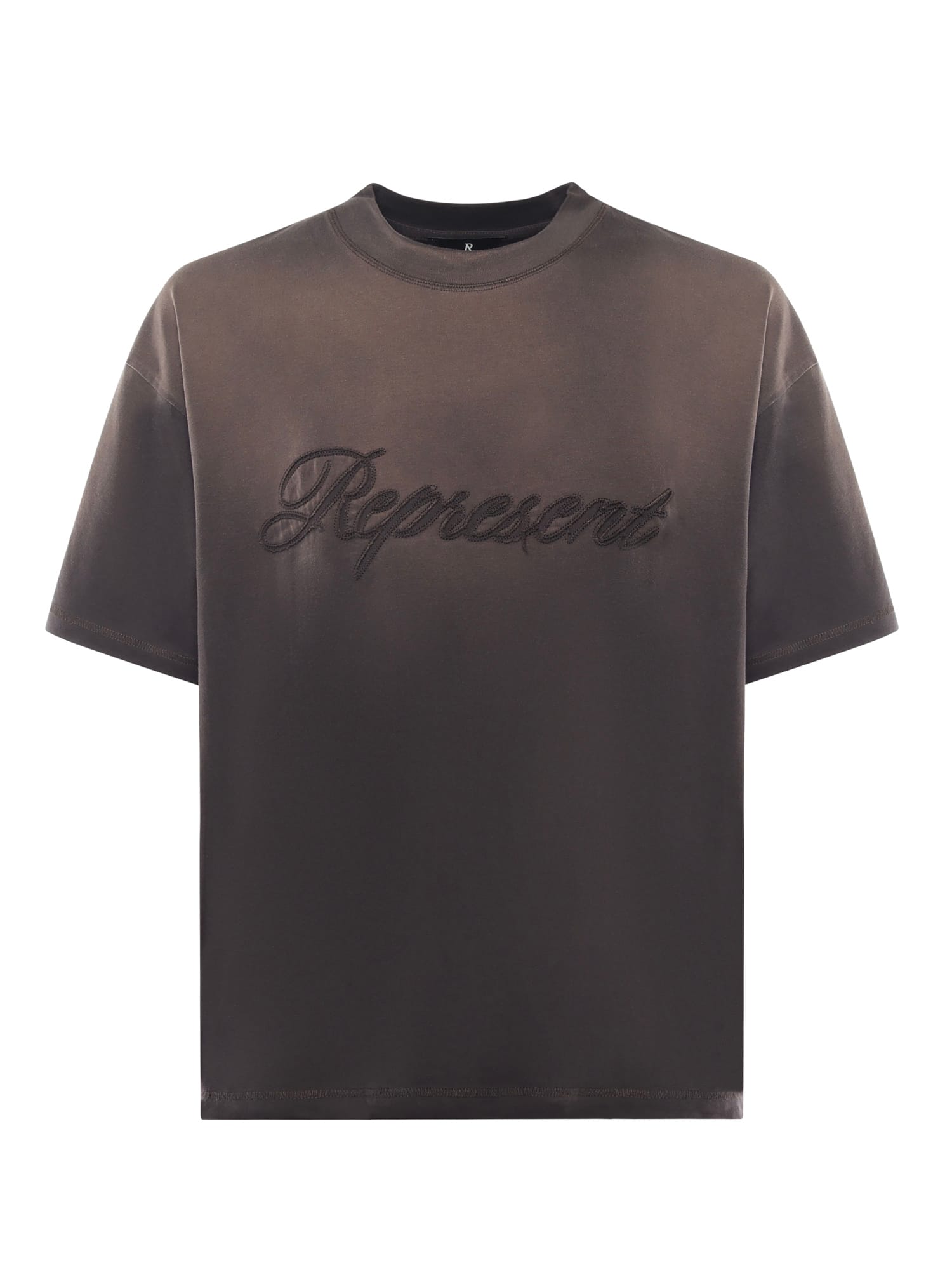 Represent Reverse Applique Cotton T-shirt In Multi