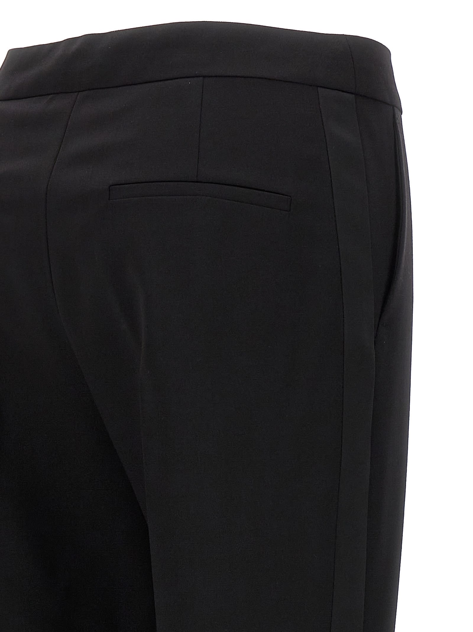 Shop Max Mara Rino Pants In Black