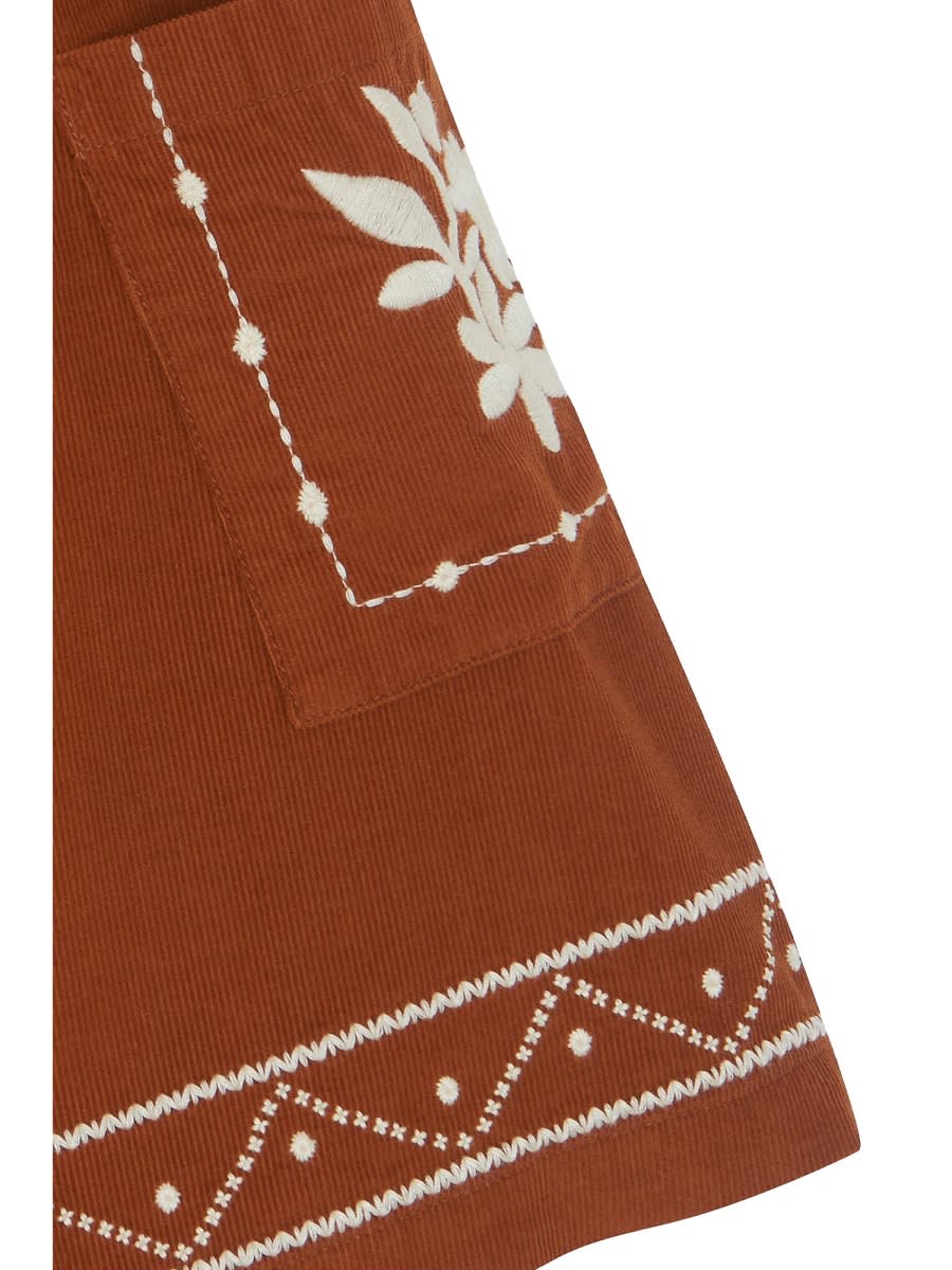 Bonton Dress Michelle In Brown