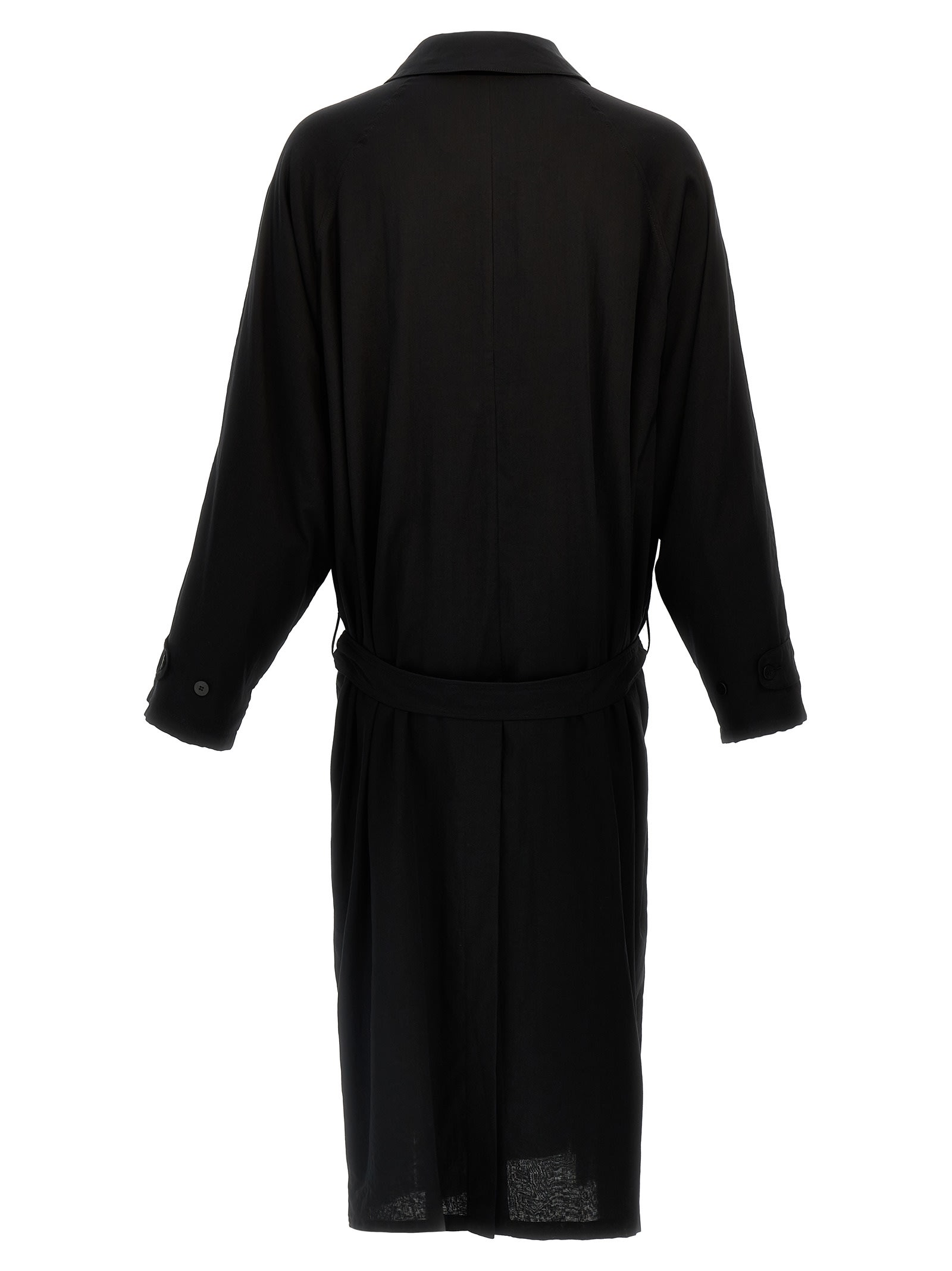 Magliano Black La Sapienza Coat In Black