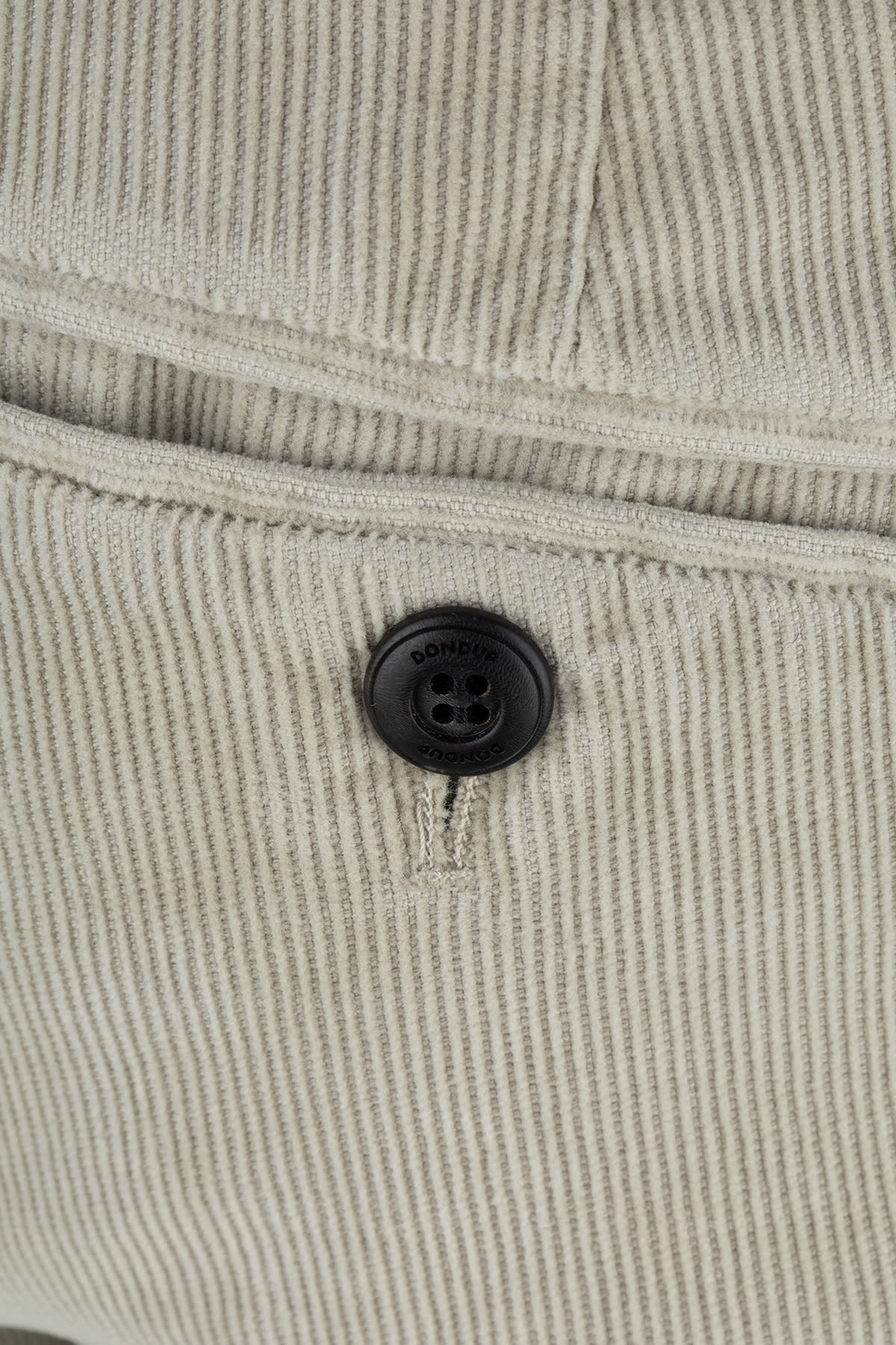 Dondup Gaubert Cotton Chino Trousers In Beige