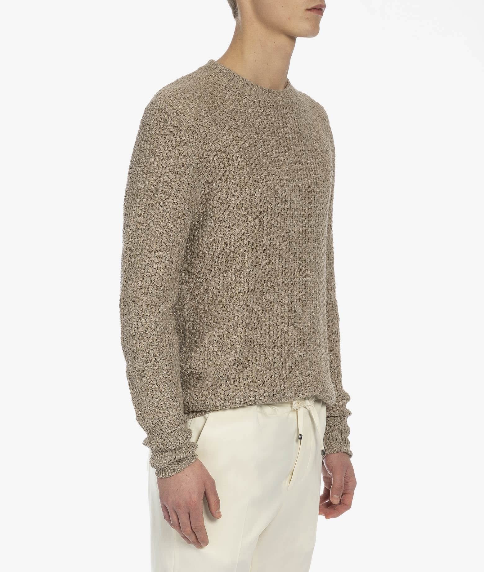 Shop Larusmiani Meadow Lane Sweater Sweater In Beige