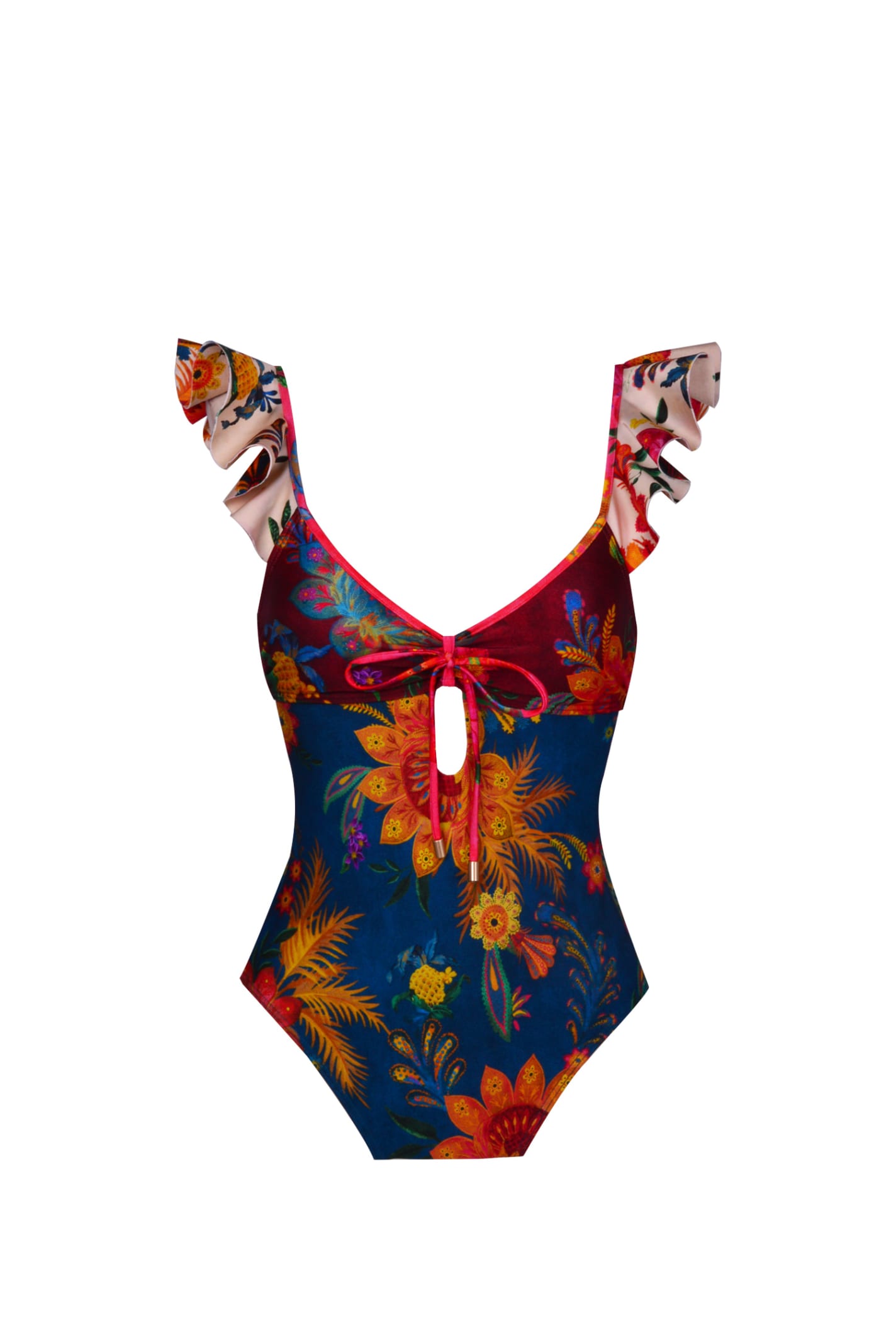 Zimmermann Swimsuit In Multicolour