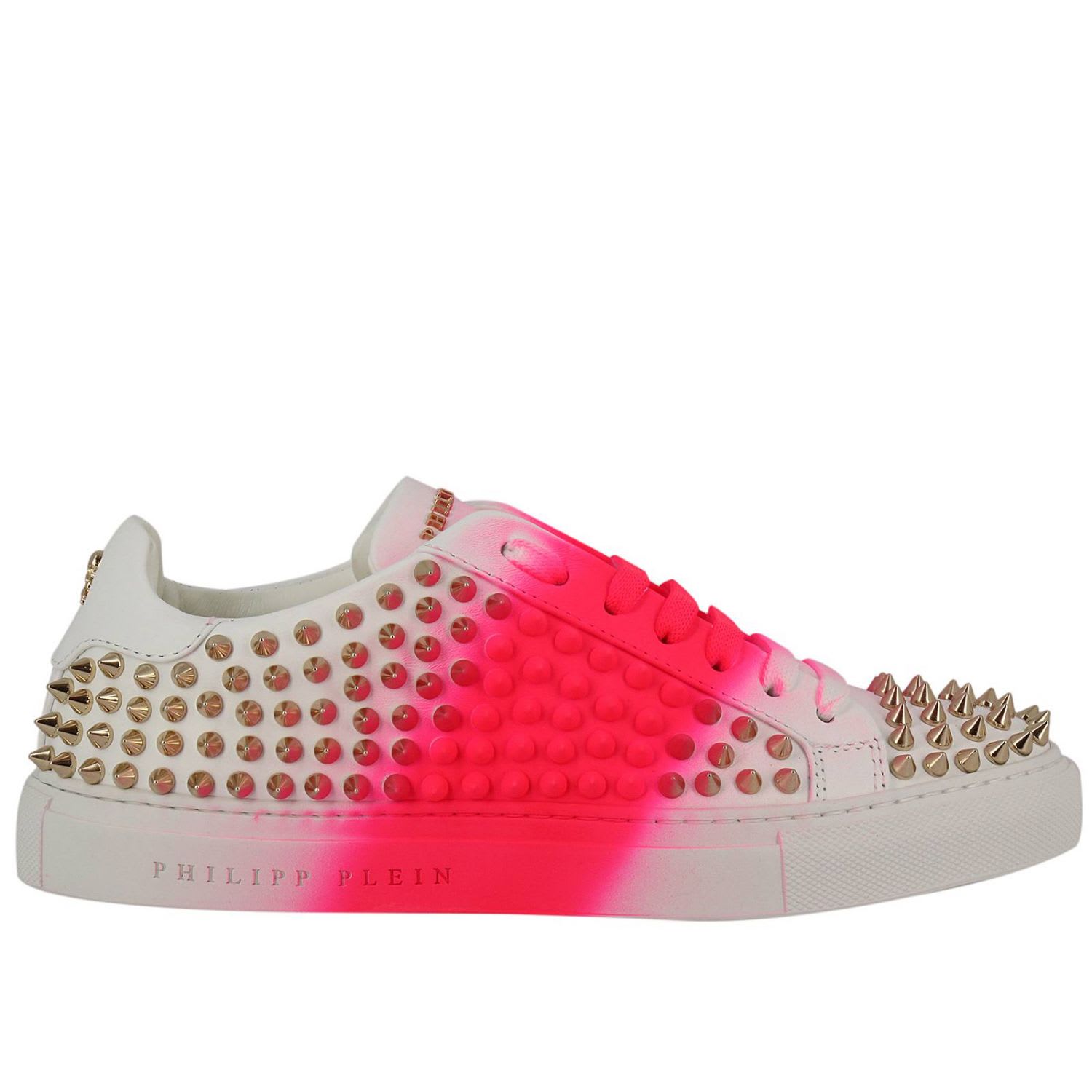 philipp plein pink sneakers