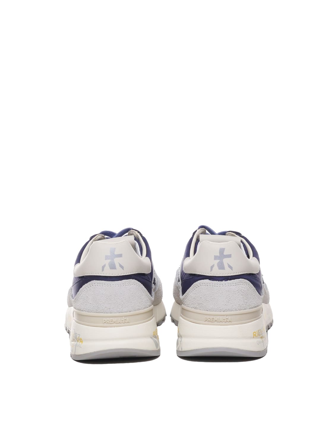 Shop Premiata Sneakers Landeck 6631 In White, Blue