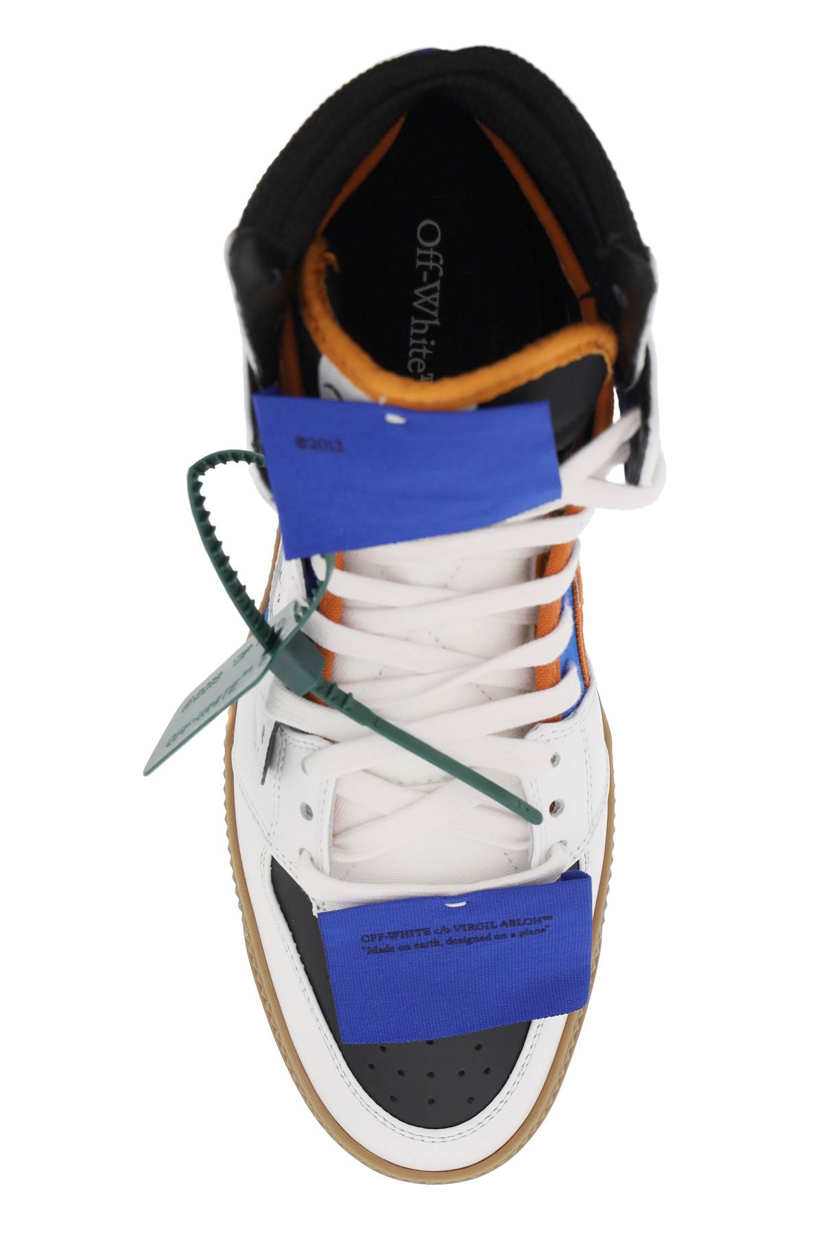 Shop Off-white 3.0 Off Court Sneakers In Blu Fluo