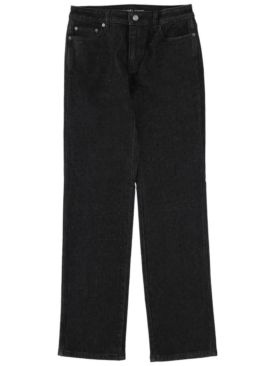 Michael Kors Jeans With Studs In Black