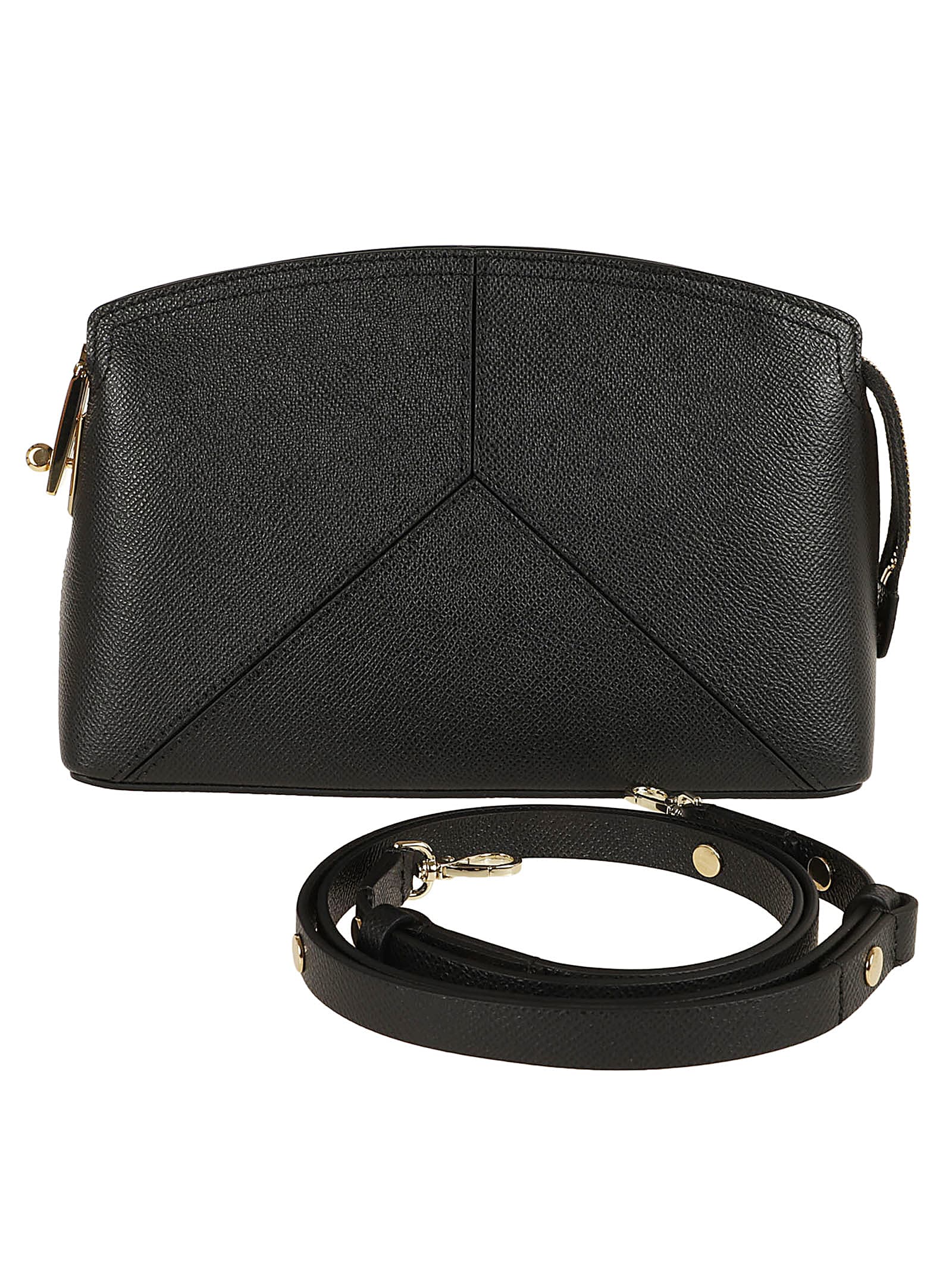 Shop Victoria Beckham The Victoria Crossbody In Black