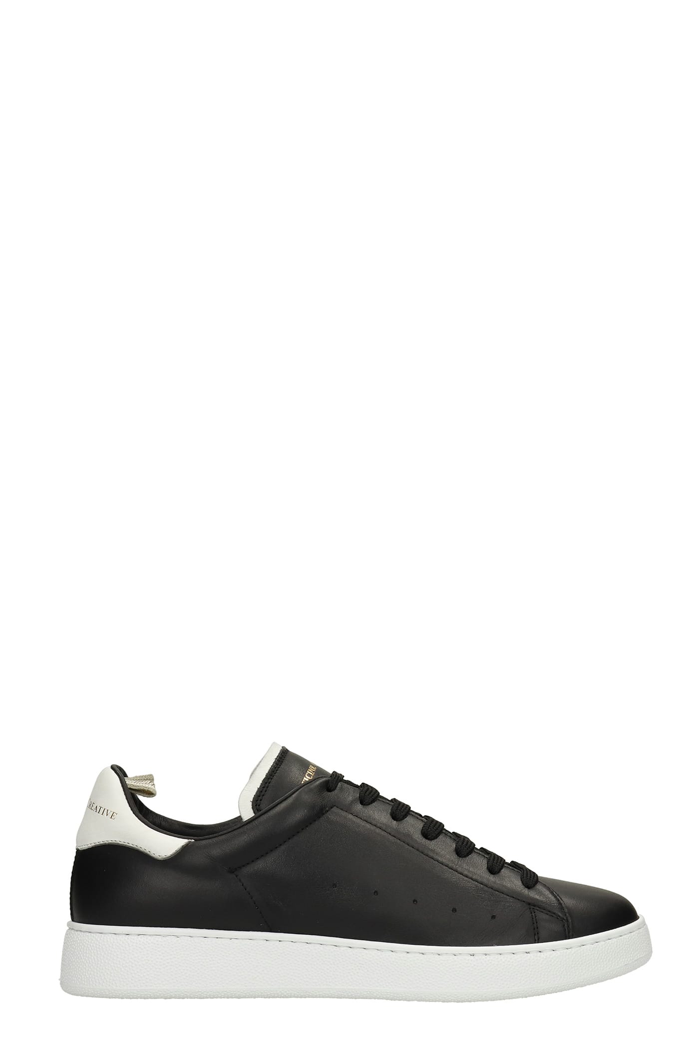 Officine Creative Mower 005 Sneakers In Black Leather