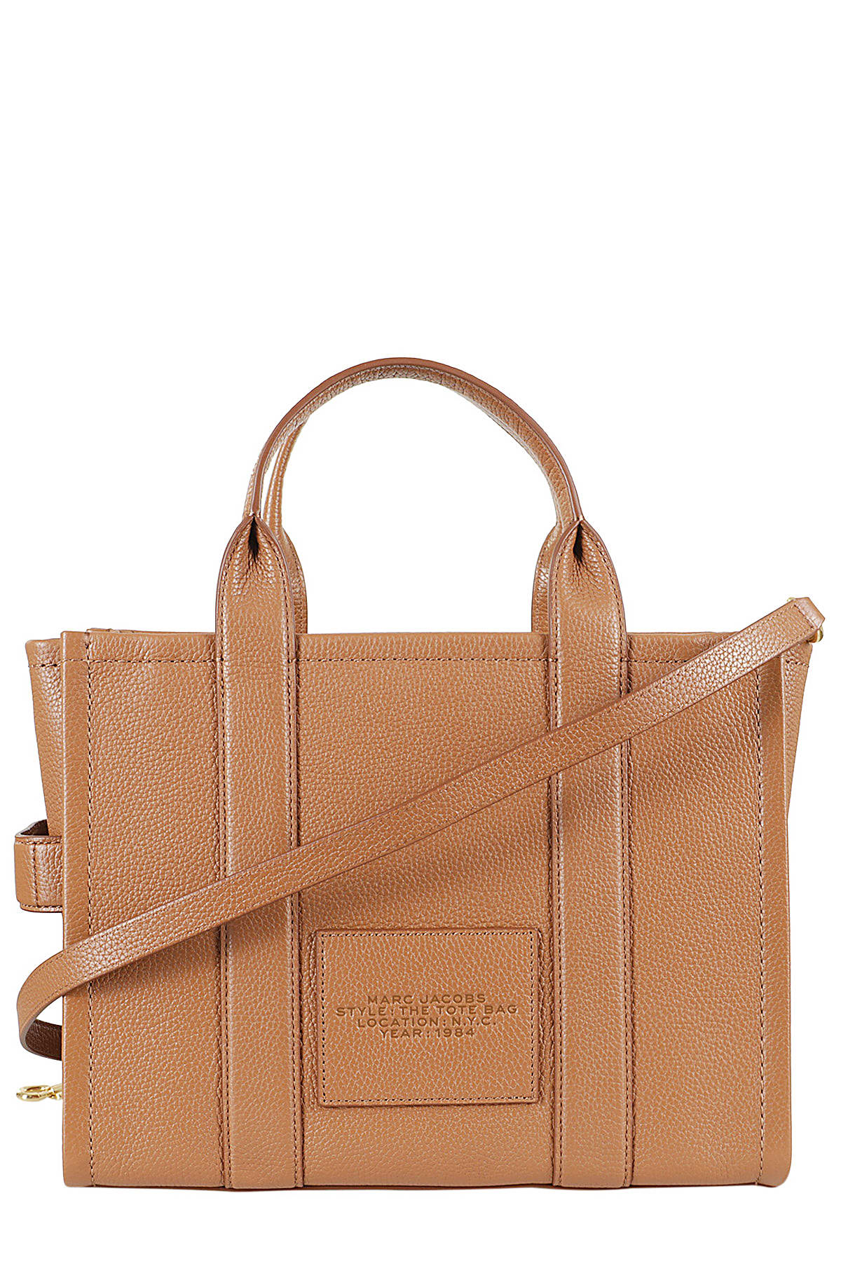 Shop Marc Jacobs The Medium Tote In Argan Oil