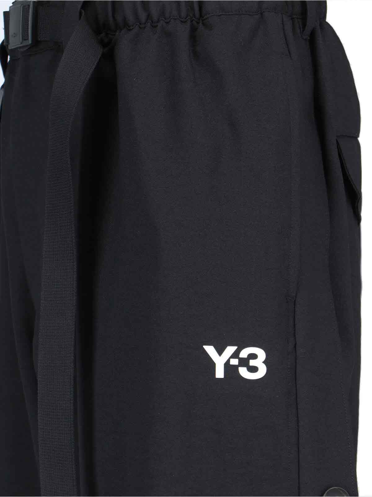 Shop Y-3 Technical Fabric Pants In Black