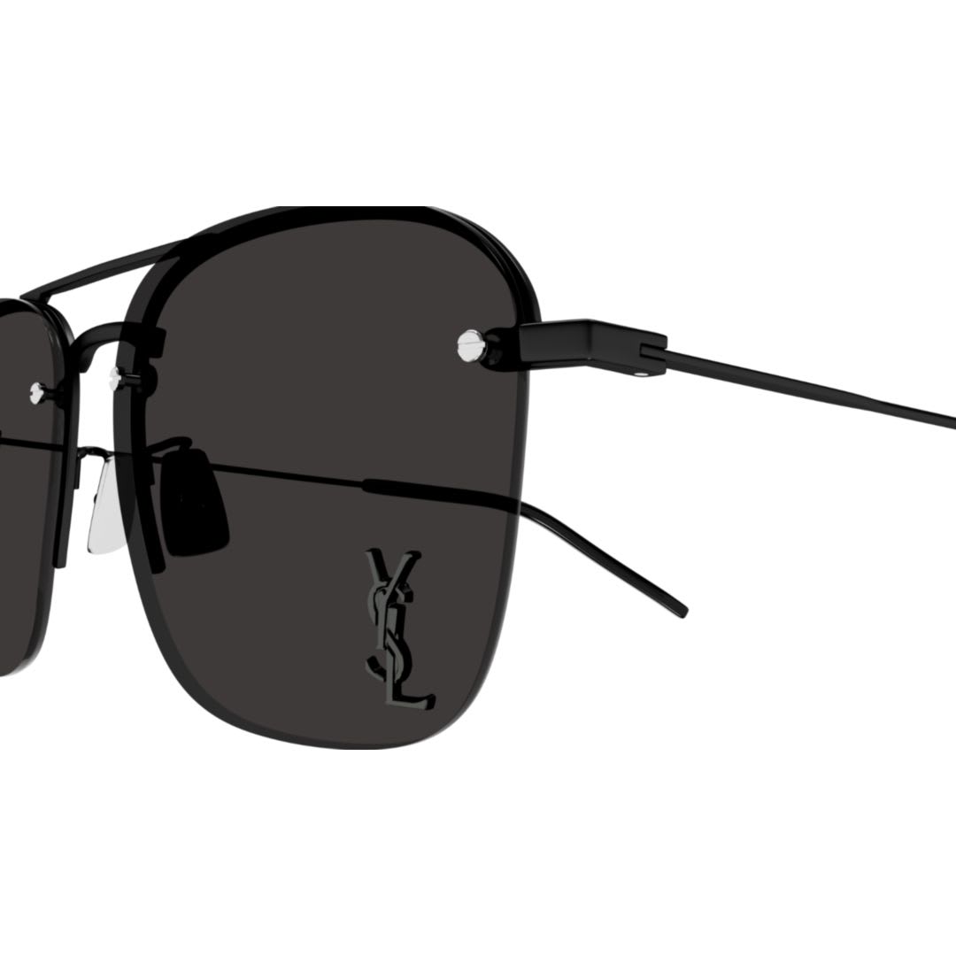 Saint Laurent Women's Mirror Sunglasses, Sl 312 M-006 In 001 Black Black Black