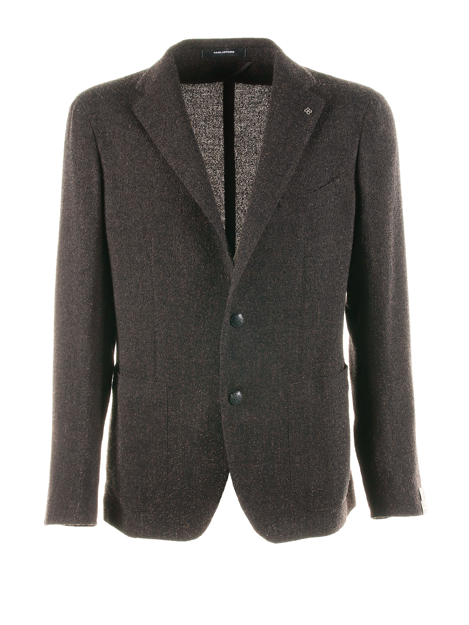 Tagliatore Single-breasted Jacket In Marrone