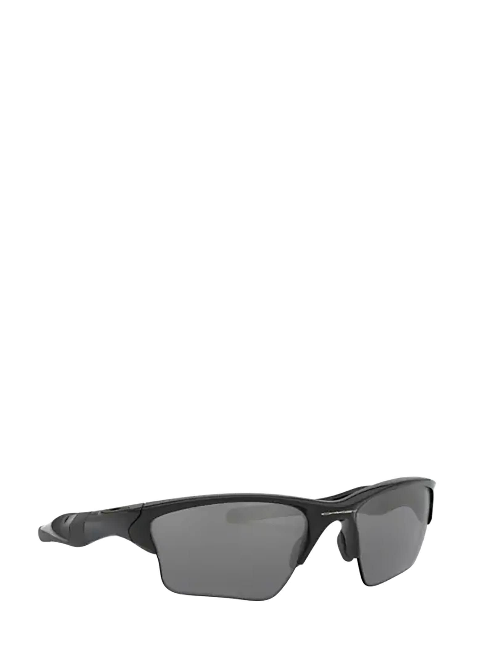Shop Oakley Oo9154 Polished Black Sunglasses