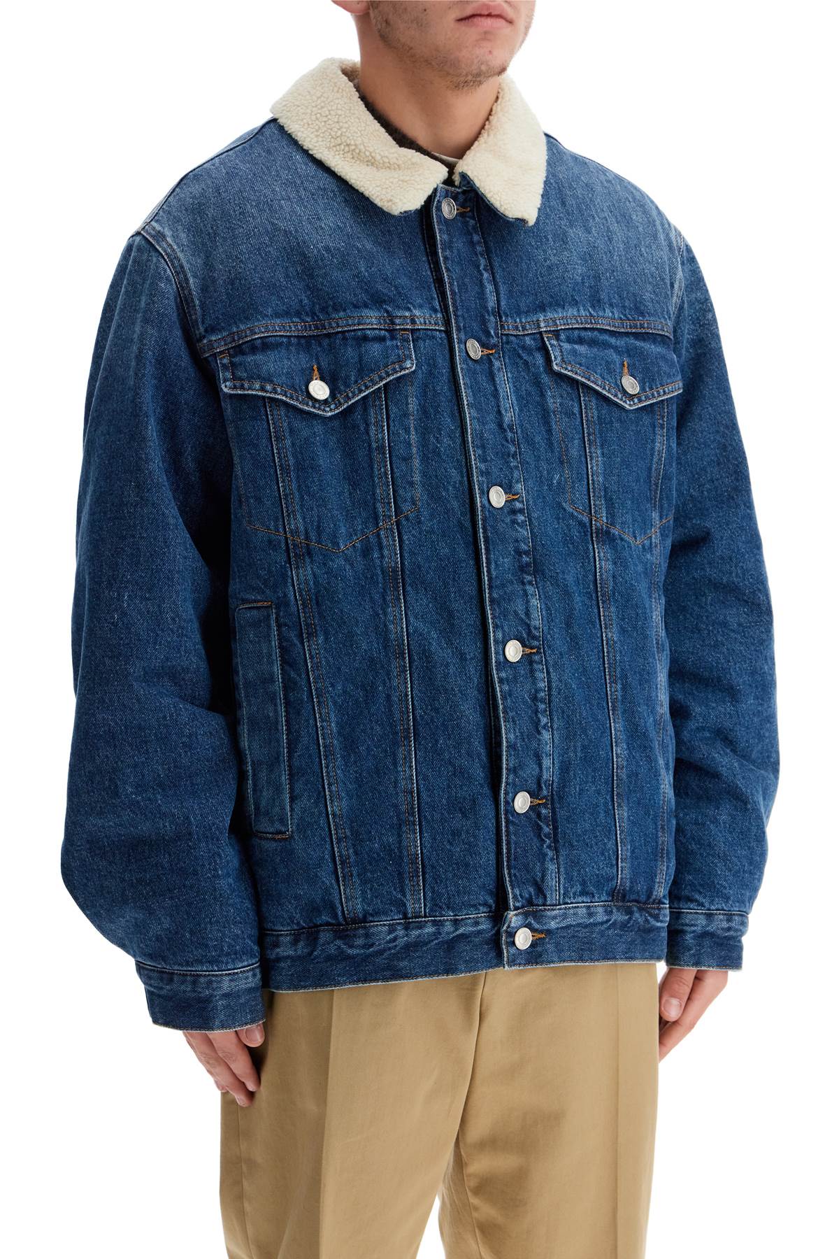 Shop Isabel Marant Japanese Denim Jacket For Men/w In Blue (blue)