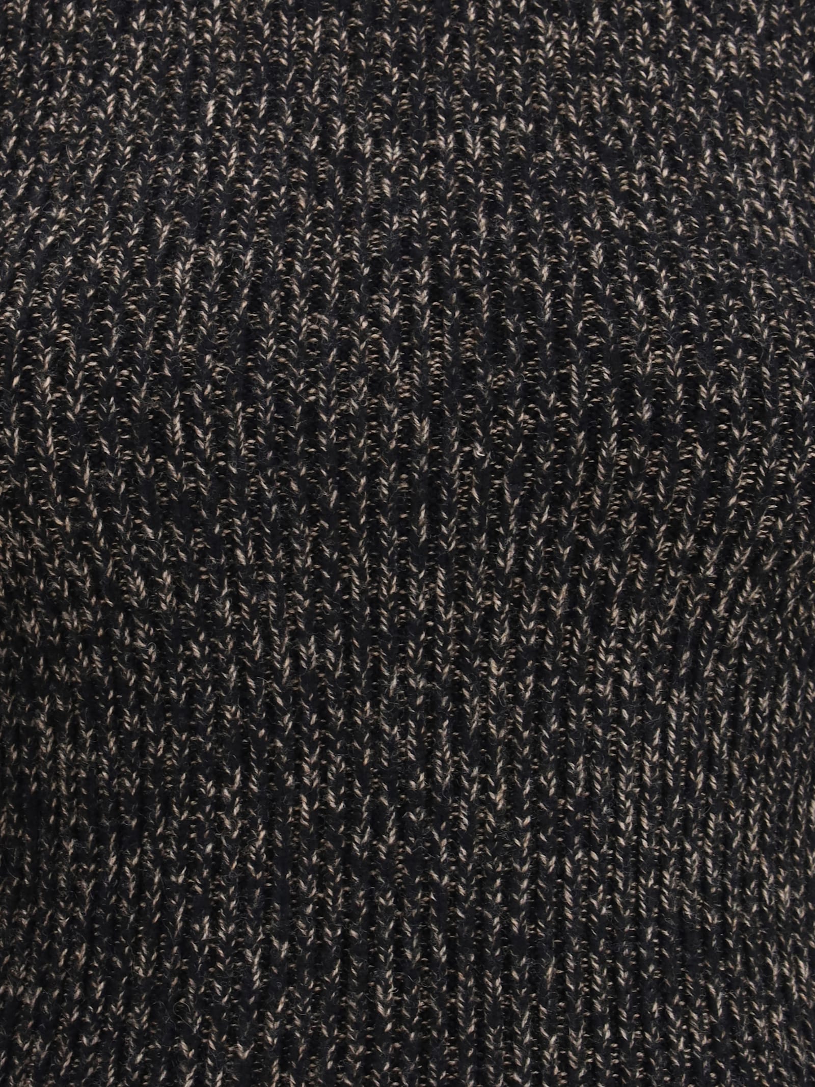Max Mara Wool And Cashmere-blend Turtleneck Sweater In Black