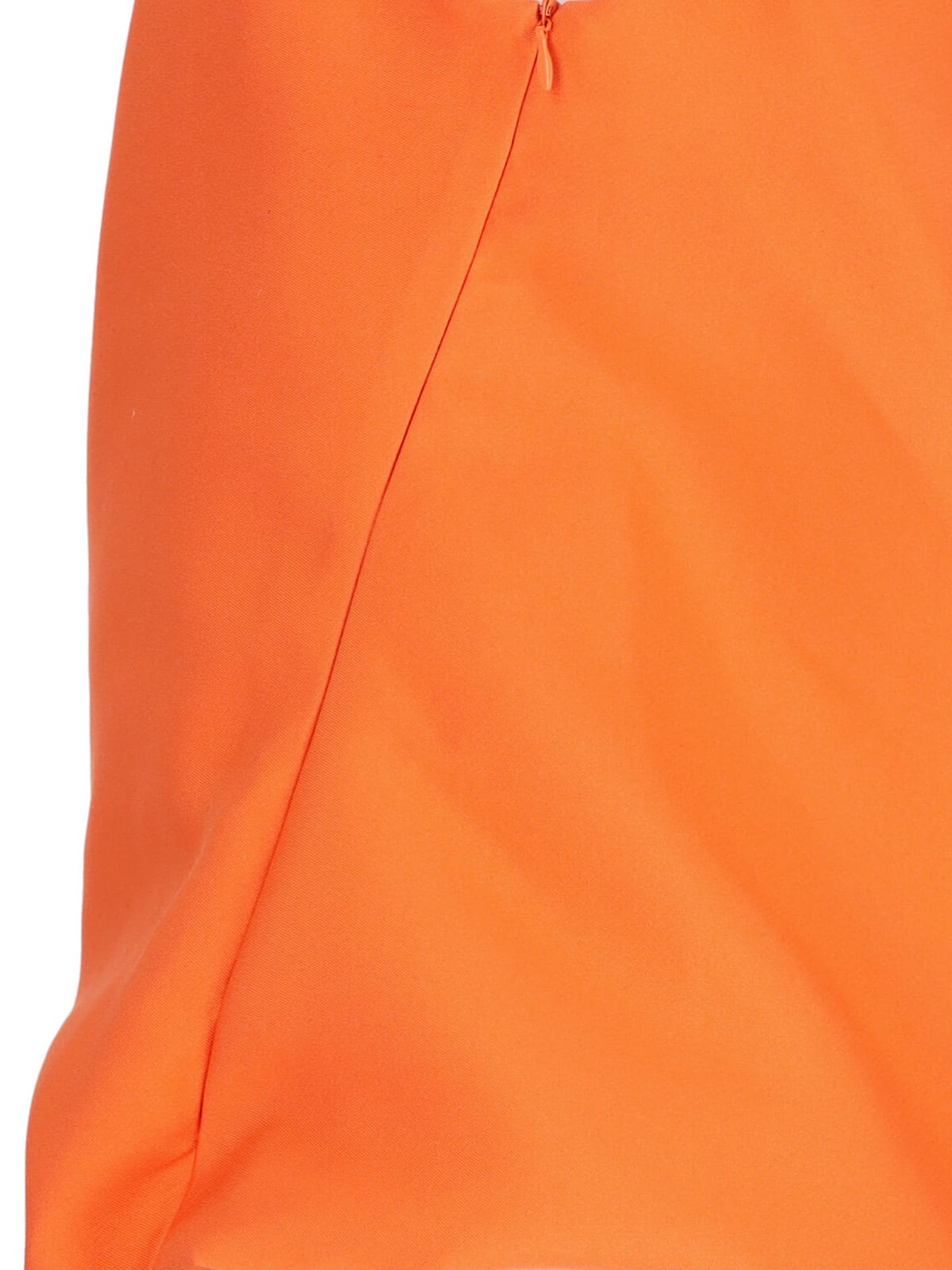 Dries Van Noten Draped Top In Orange Fabric Draped Design In Orange