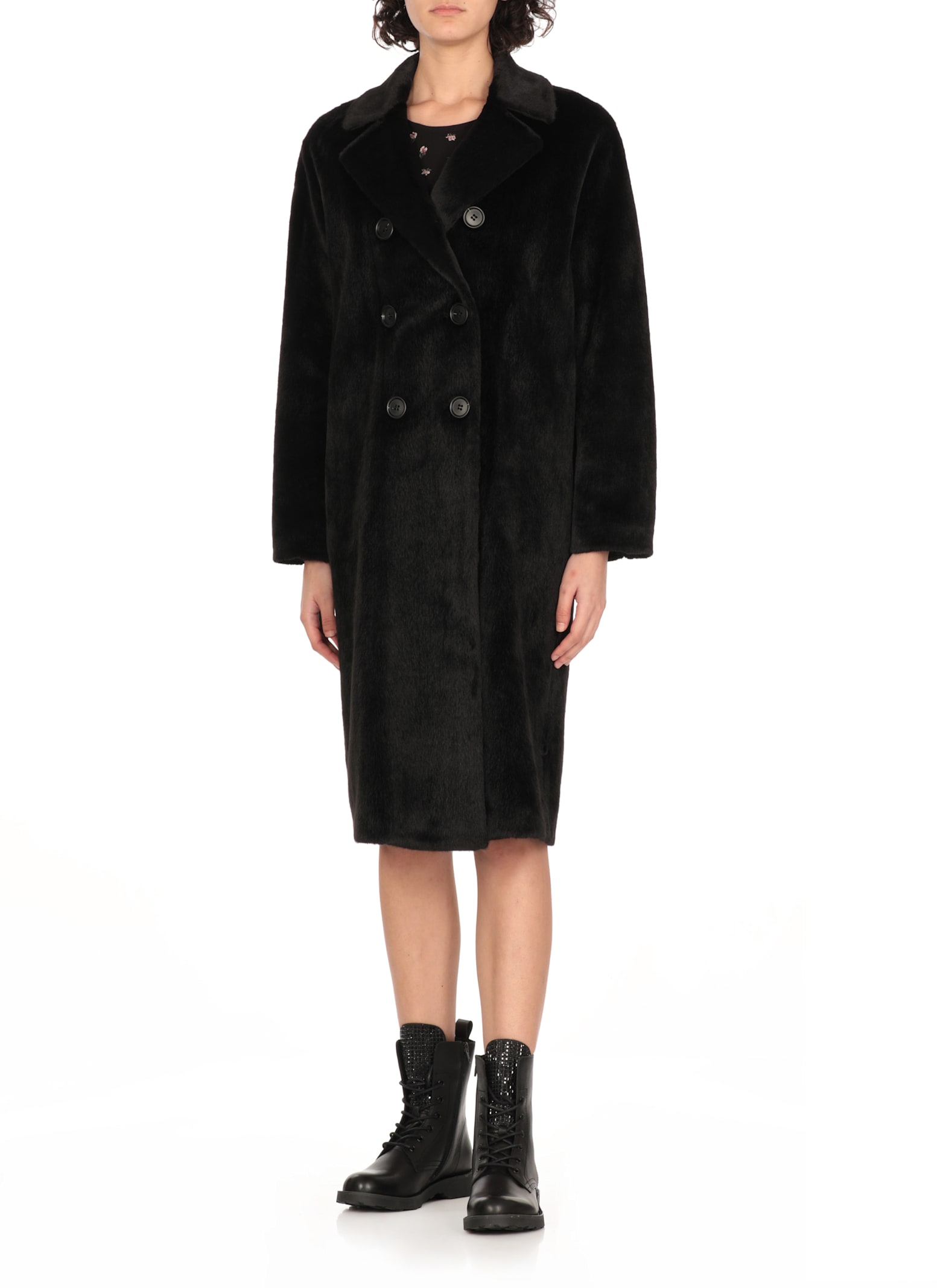 Shop Betta Corradi Mimi Coat In Black