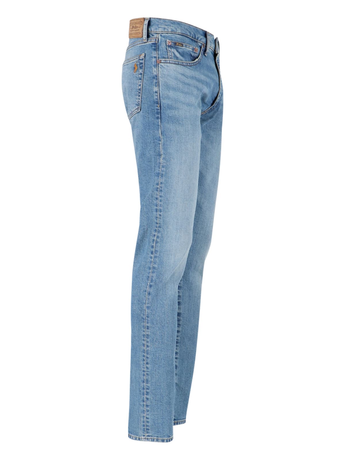 Polo Ralph Lauren Straight Trousers Belt Loops Five Pockets