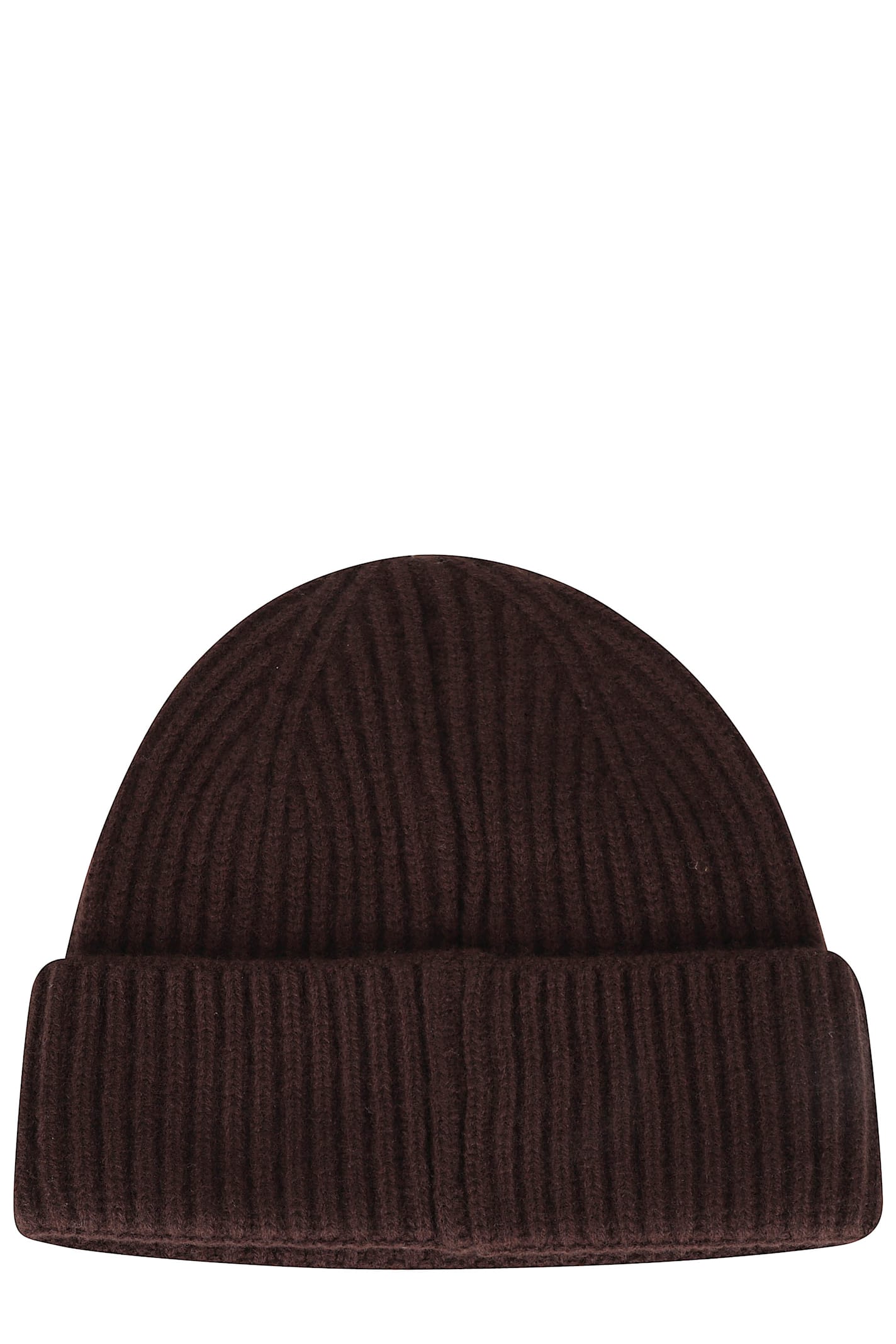 Mc2 Saint Barth Knitted Cap In Brown